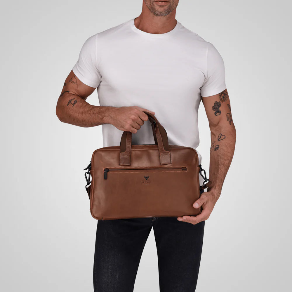 Brando James Slimline Laptop Briefcase
