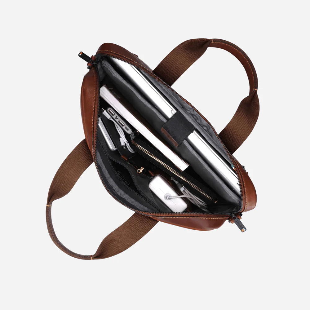 Brando James Slimline Laptop Briefcase