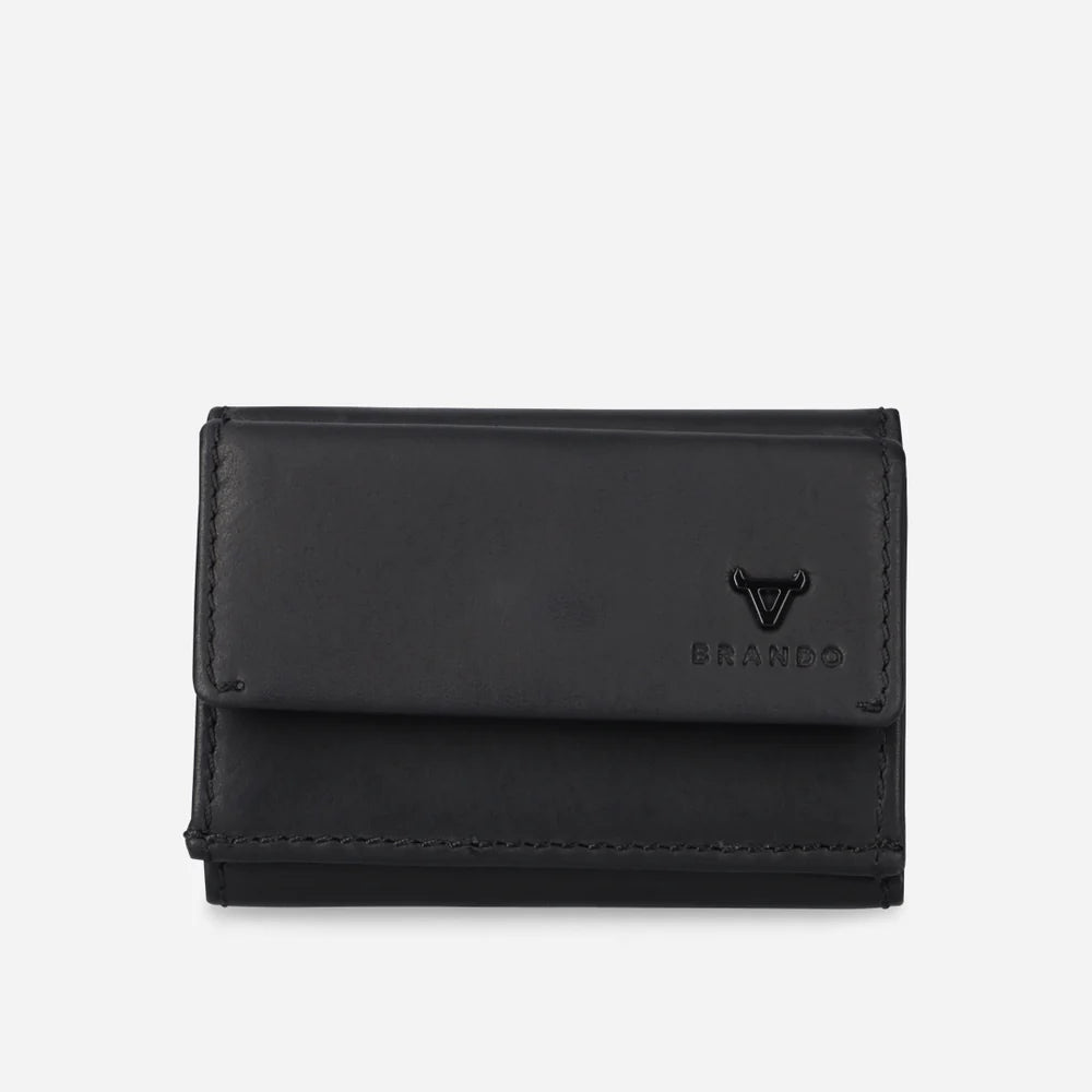Brando James Trifold Wallet and Coin Pouch