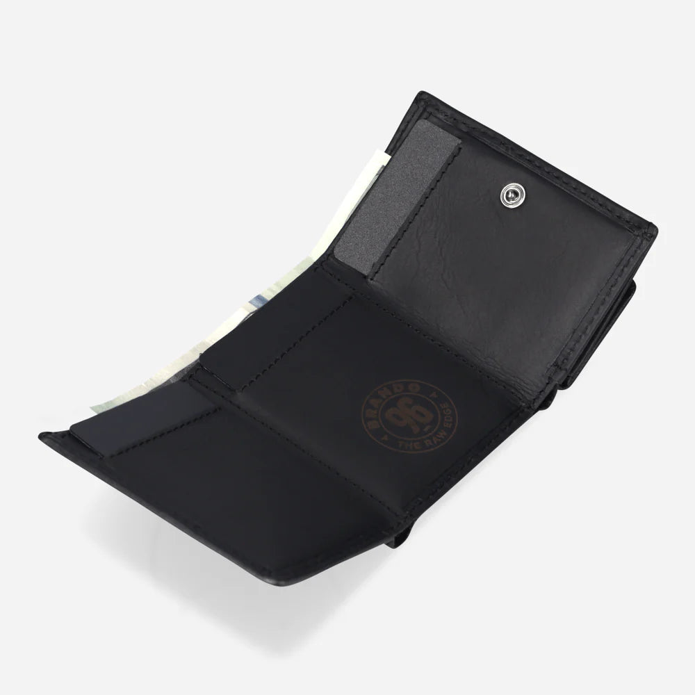 Brando James Trifold Wallet and Coin Pouch