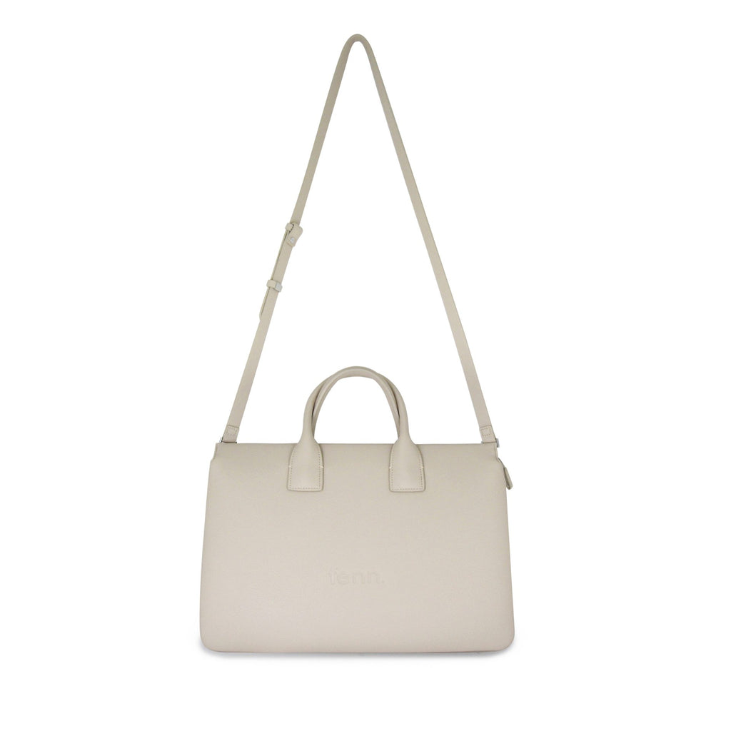 Fenn Laptop Bag with Silver Zip