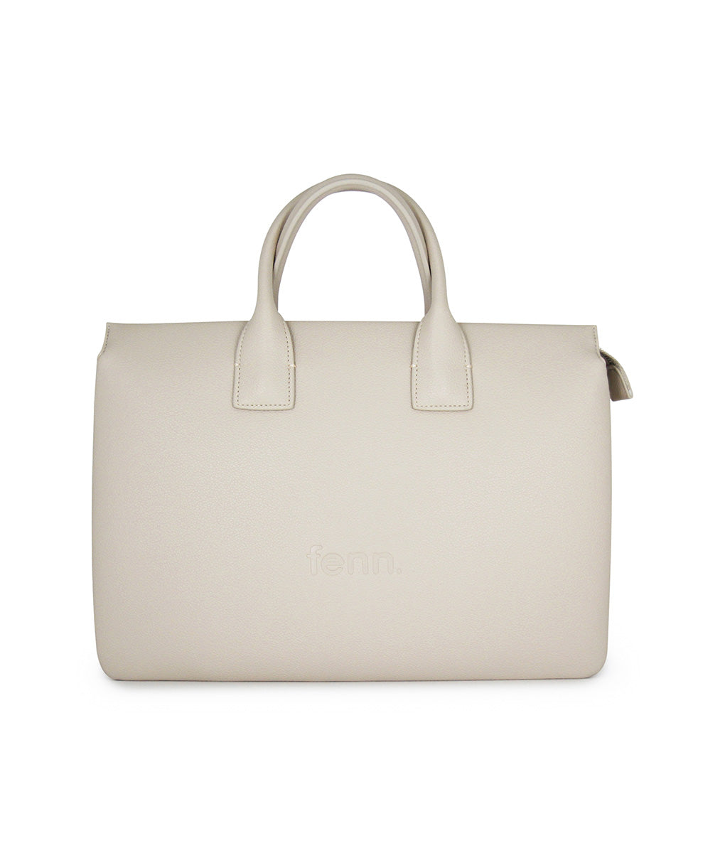 Fenn Laptop Bag with Silver Zip