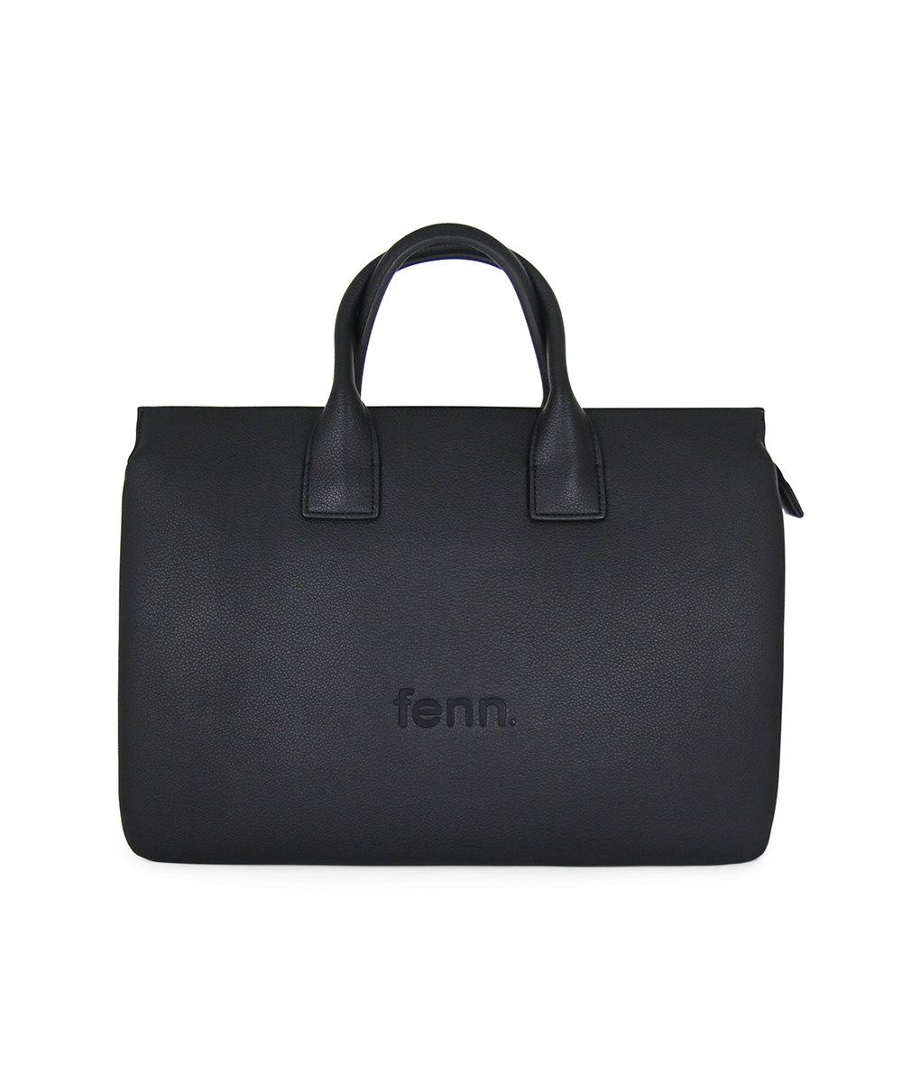 Fenn Laptop Bag with Gold Zip