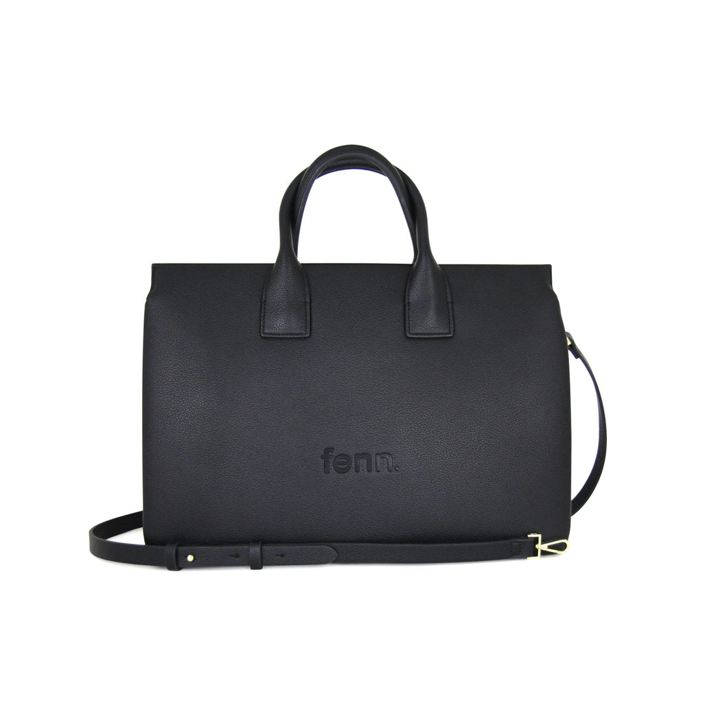 Fenn Laptop Bag with Gold Zip