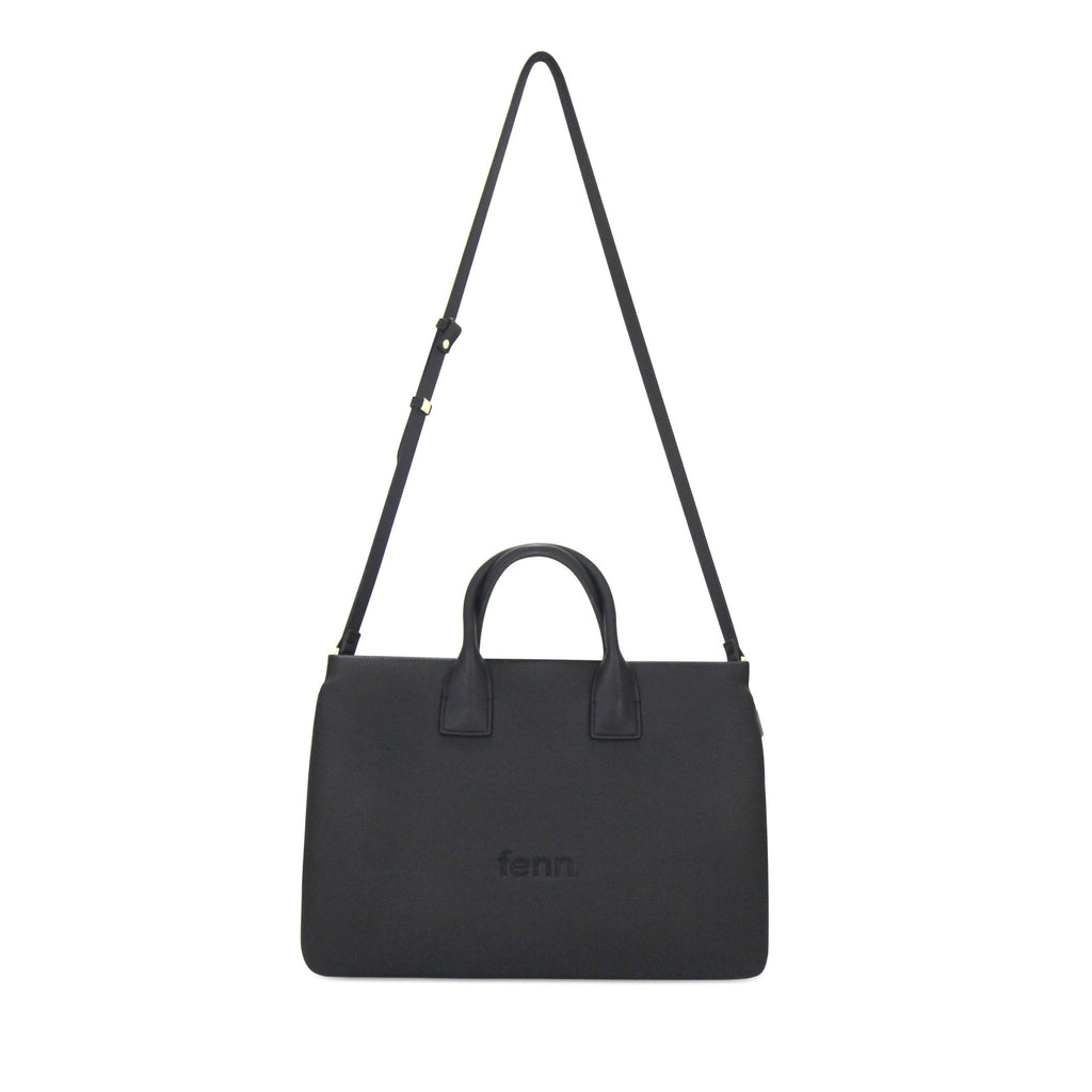 Fenn Laptop Bag with Gold Zip