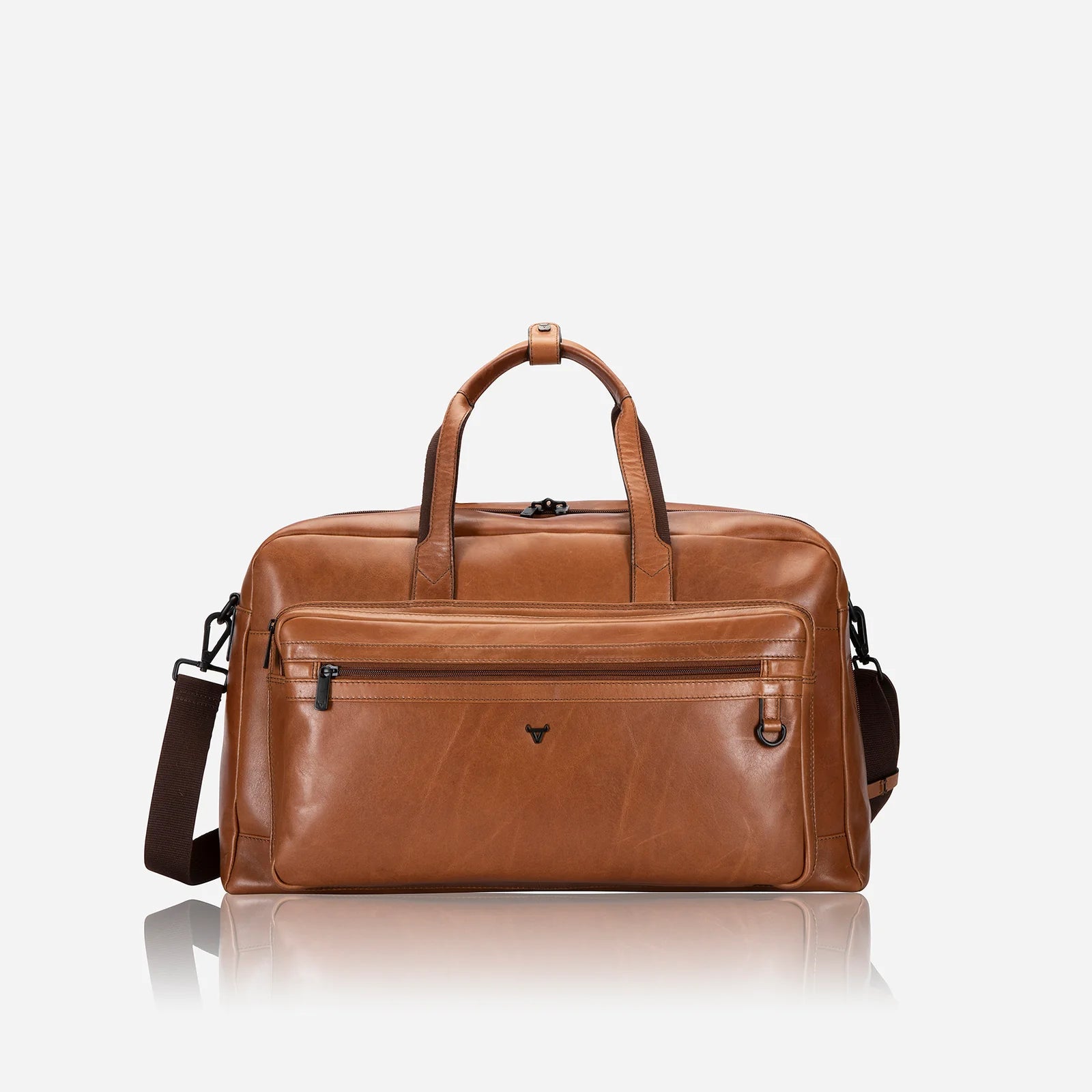 Brando Leather Duffel Weekender