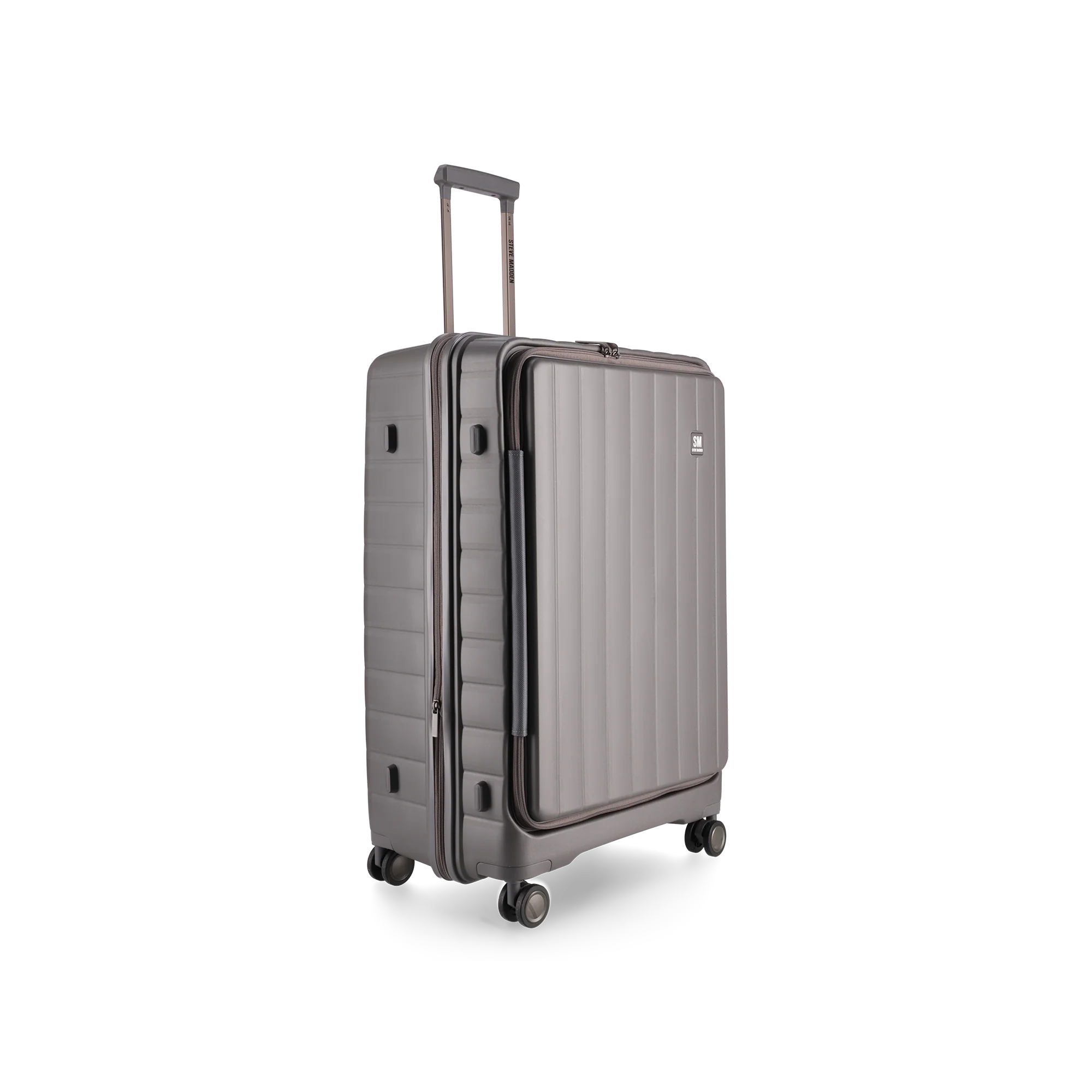 Steve Madden Manhattan Jet Set Grey Luggage - Large 74cm