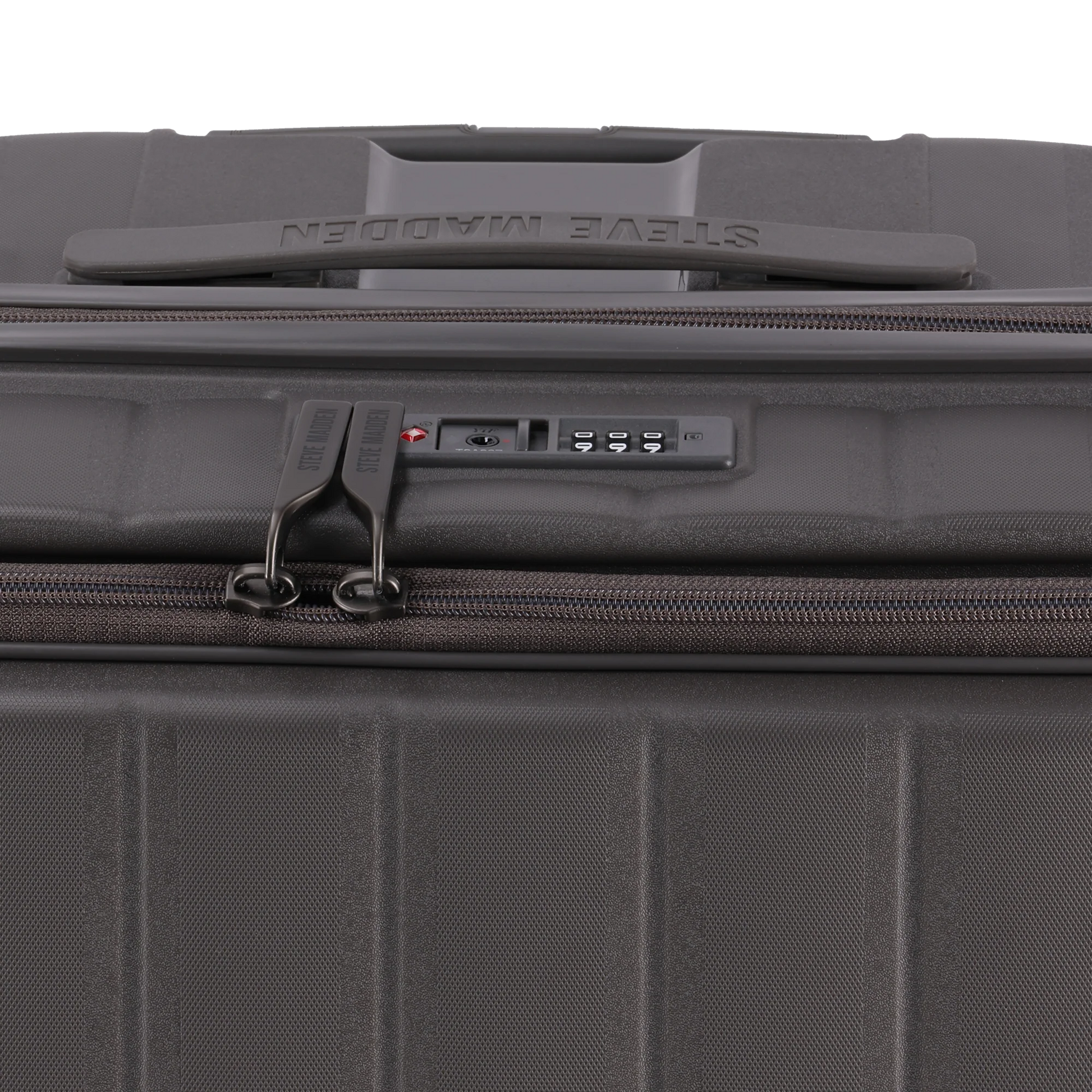 Steve Madden Manhattan Jet Set Grey Luggage - Large 74cm