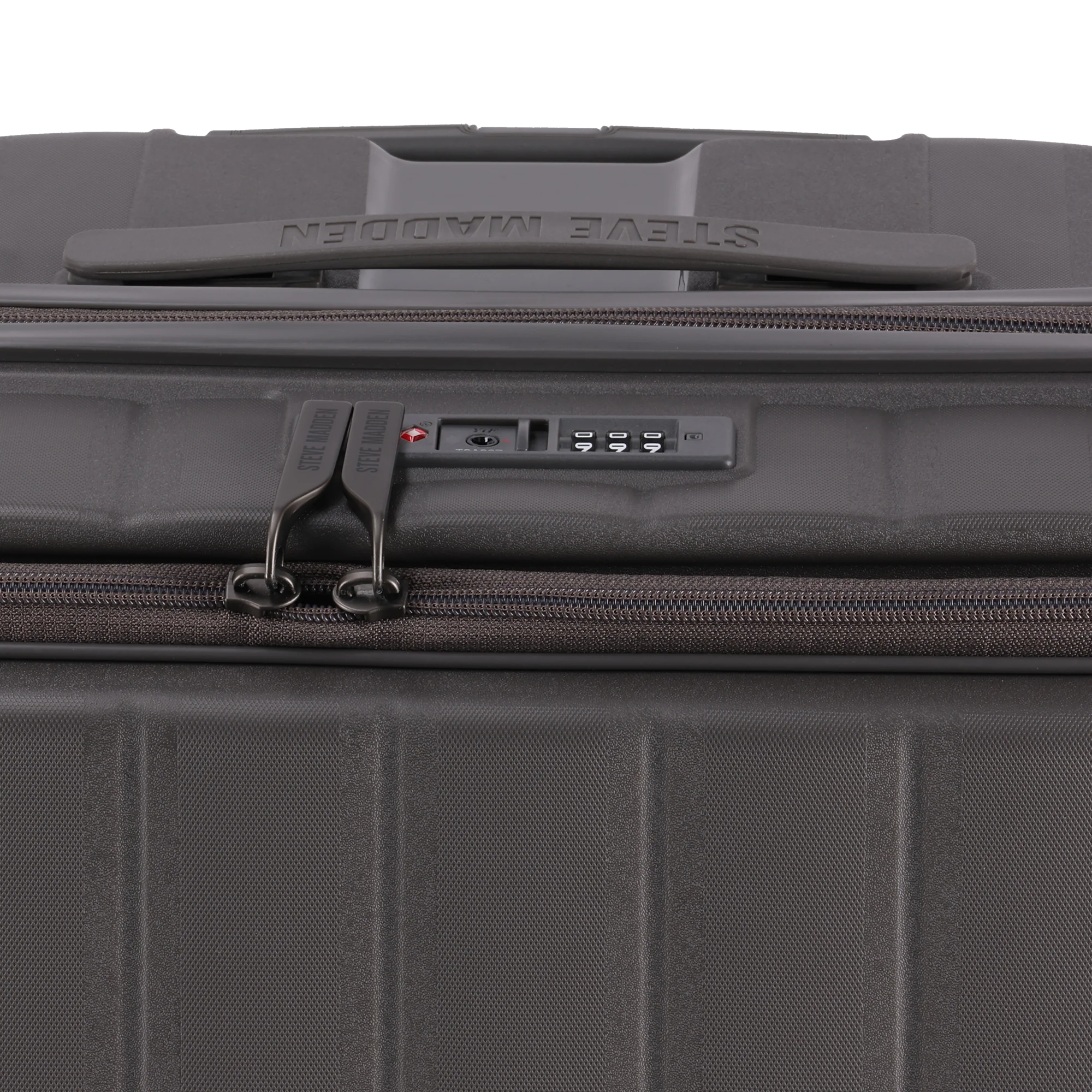Steve Madden Manhattan Jet Set Grey Luggage - Large 74cm
