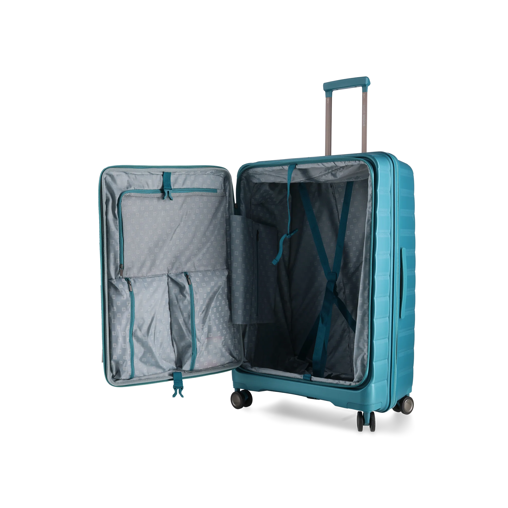 Steve Madden Manhattan Jet Set Grey Luggage - Large 74cm