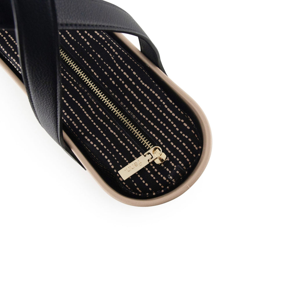 Fenn Petite Black with Flat Handle