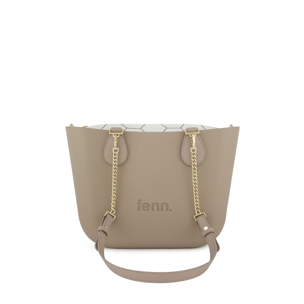 Fenn Petite Gold Chain with Gold Zip
