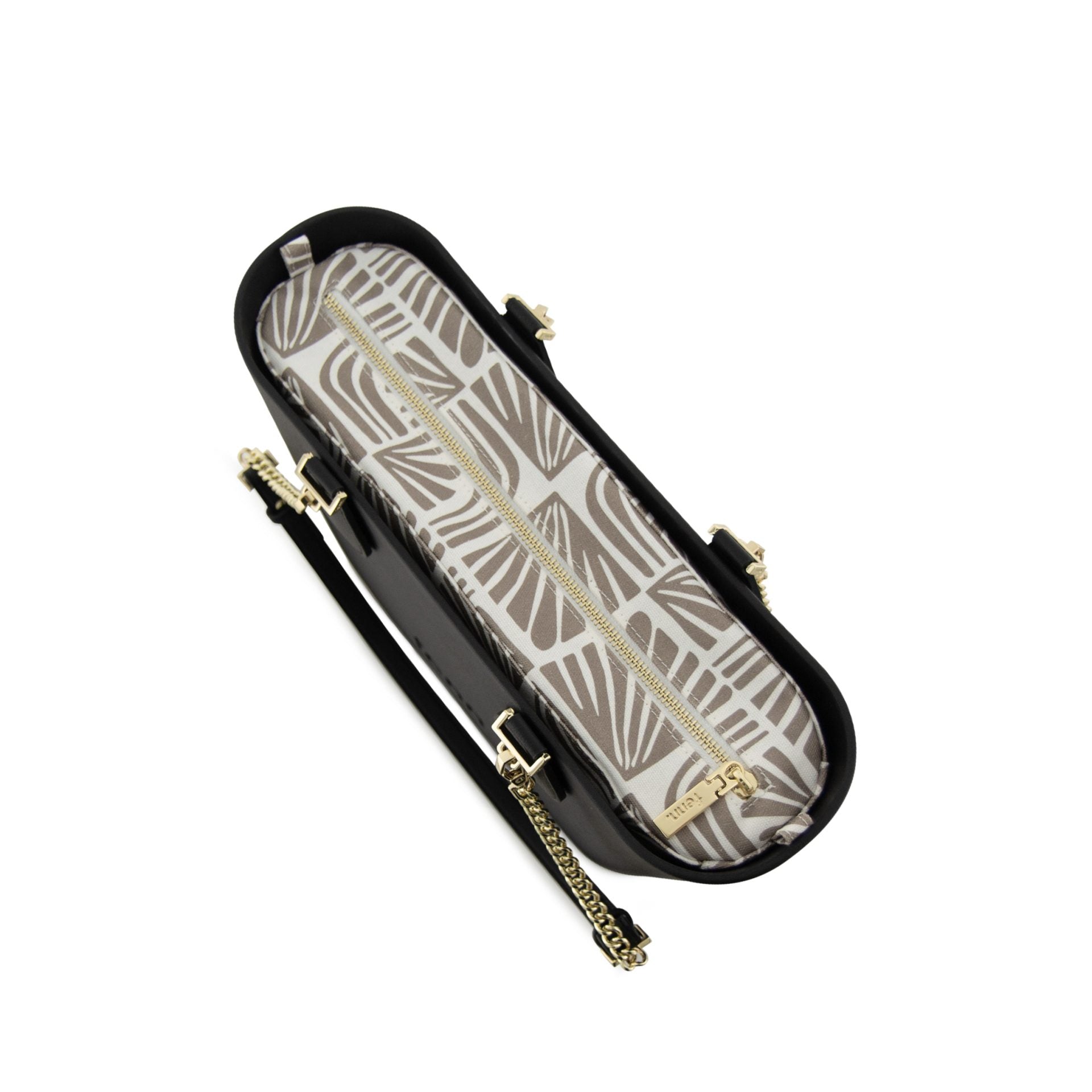 Fenn Petite Gold Chain with Gold Zip