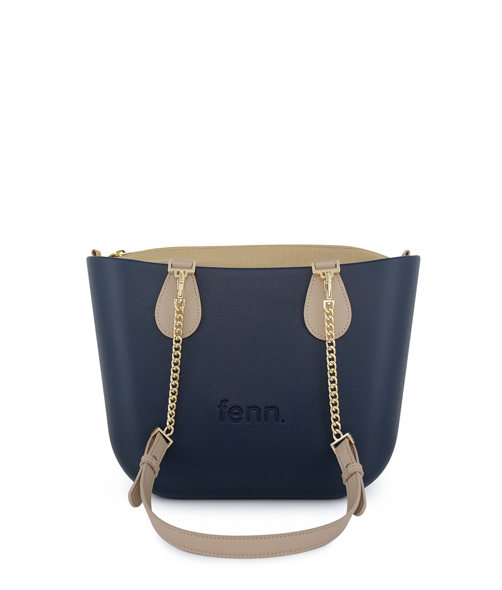 Fenn Petite Gold Chain with Gold Zip