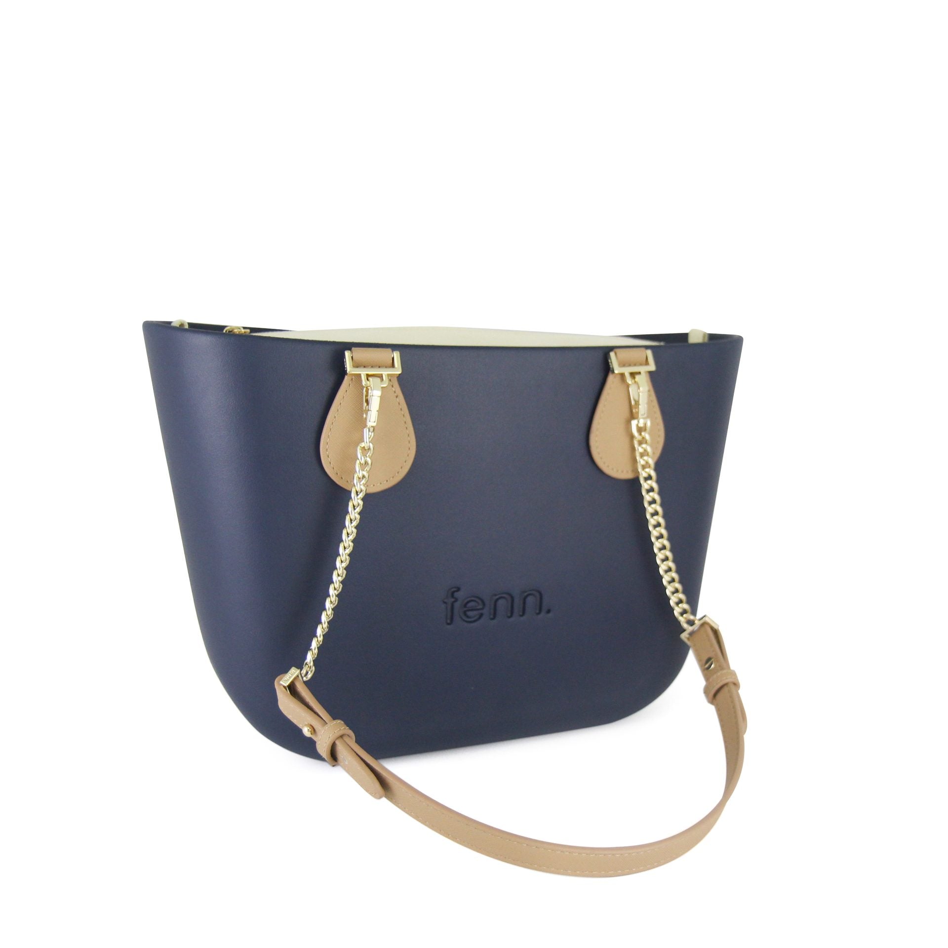 Fenn Petite Gold Chain with Gold Zip