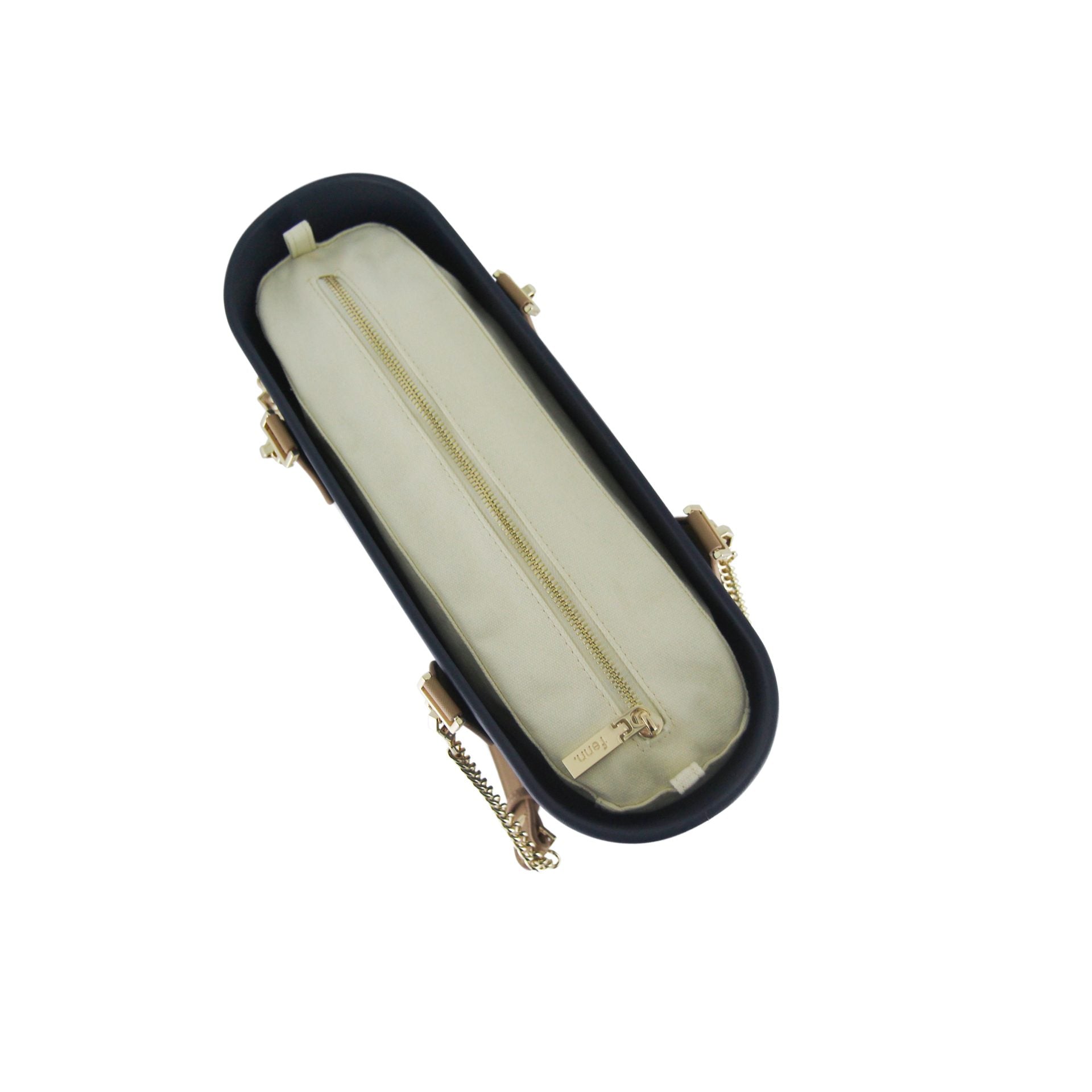 Fenn Petite Gold Chain with Gold Zip