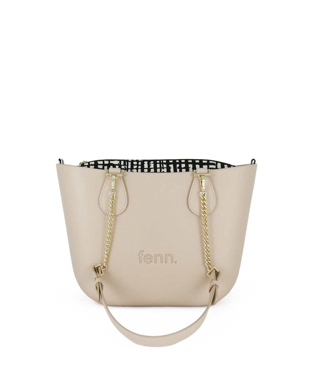 Fenn Petite Gold Chain with Gold Zip