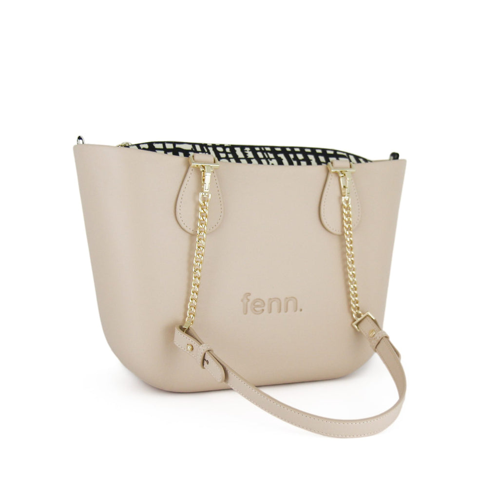 Fenn Petite Gold Chain with Gold Zip