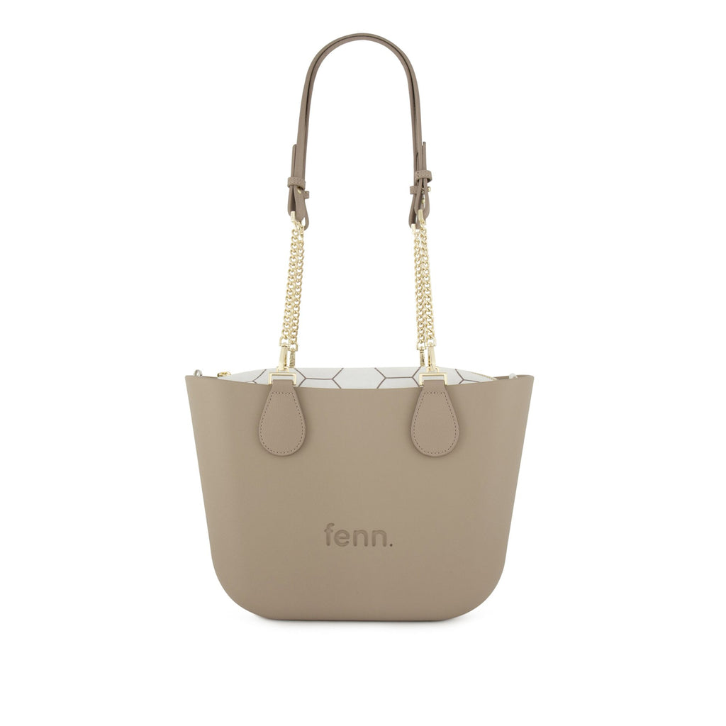 Fenn Petite Gold Chain with Gold Zip