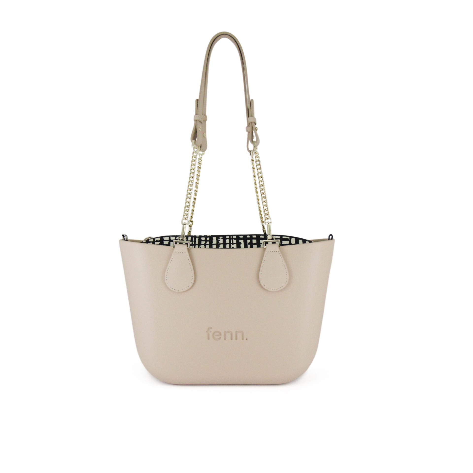 Fenn Petite Gold Chain with Gold Zip