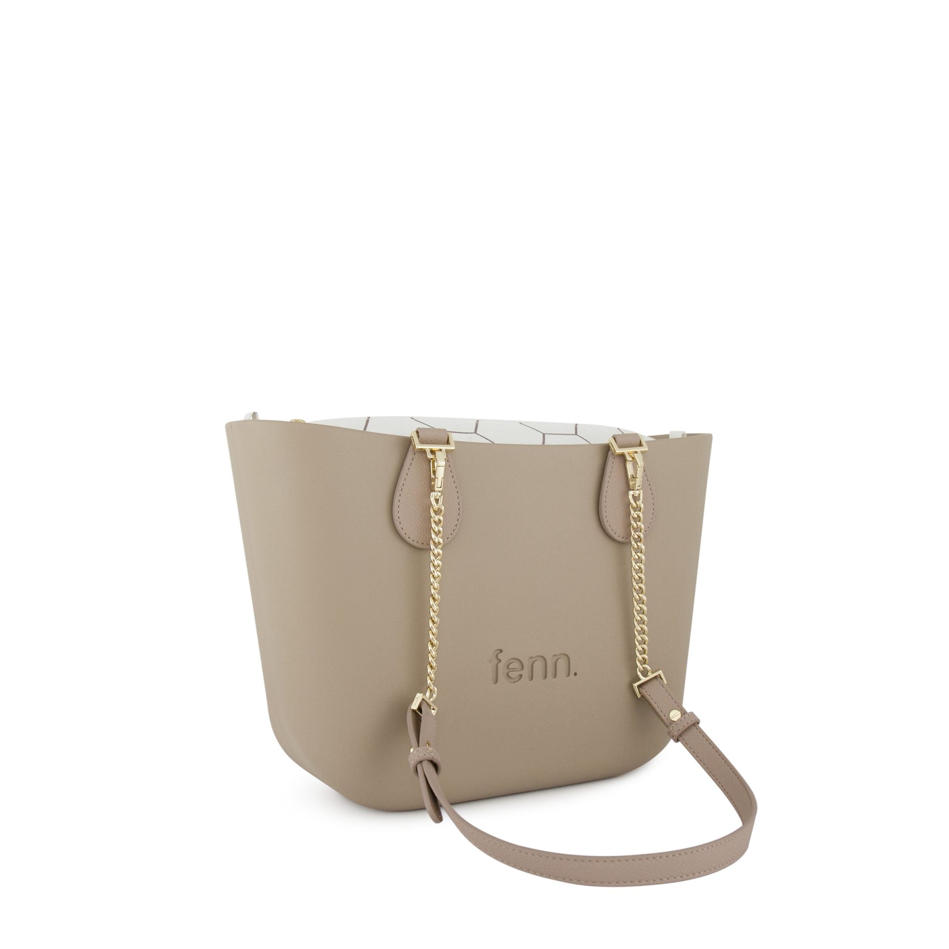 Fenn Petite Gold Chain with Gold Zip