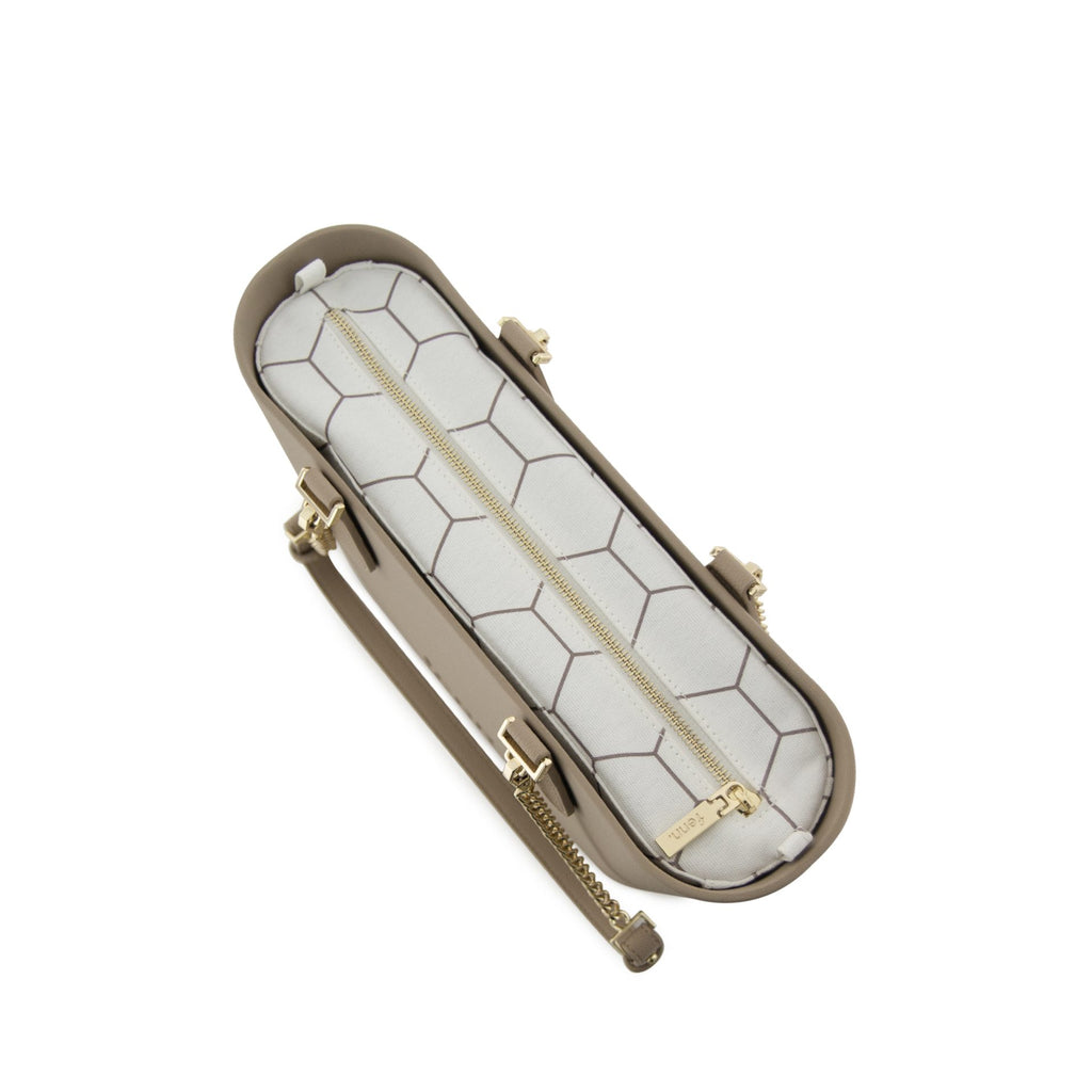 Fenn Petite Gold Chain with Gold Zip