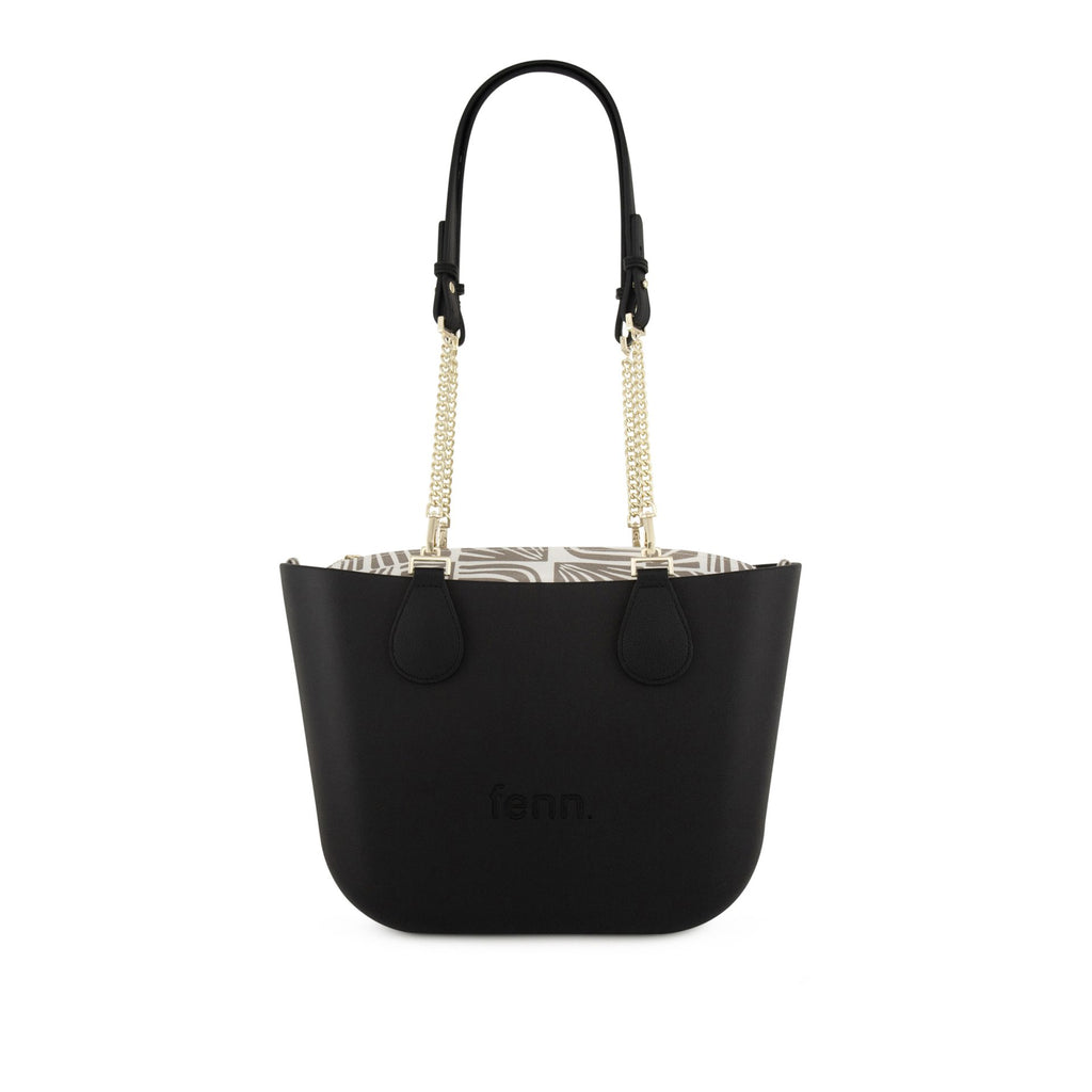 Fenn Petite Gold Chain with Gold Zip