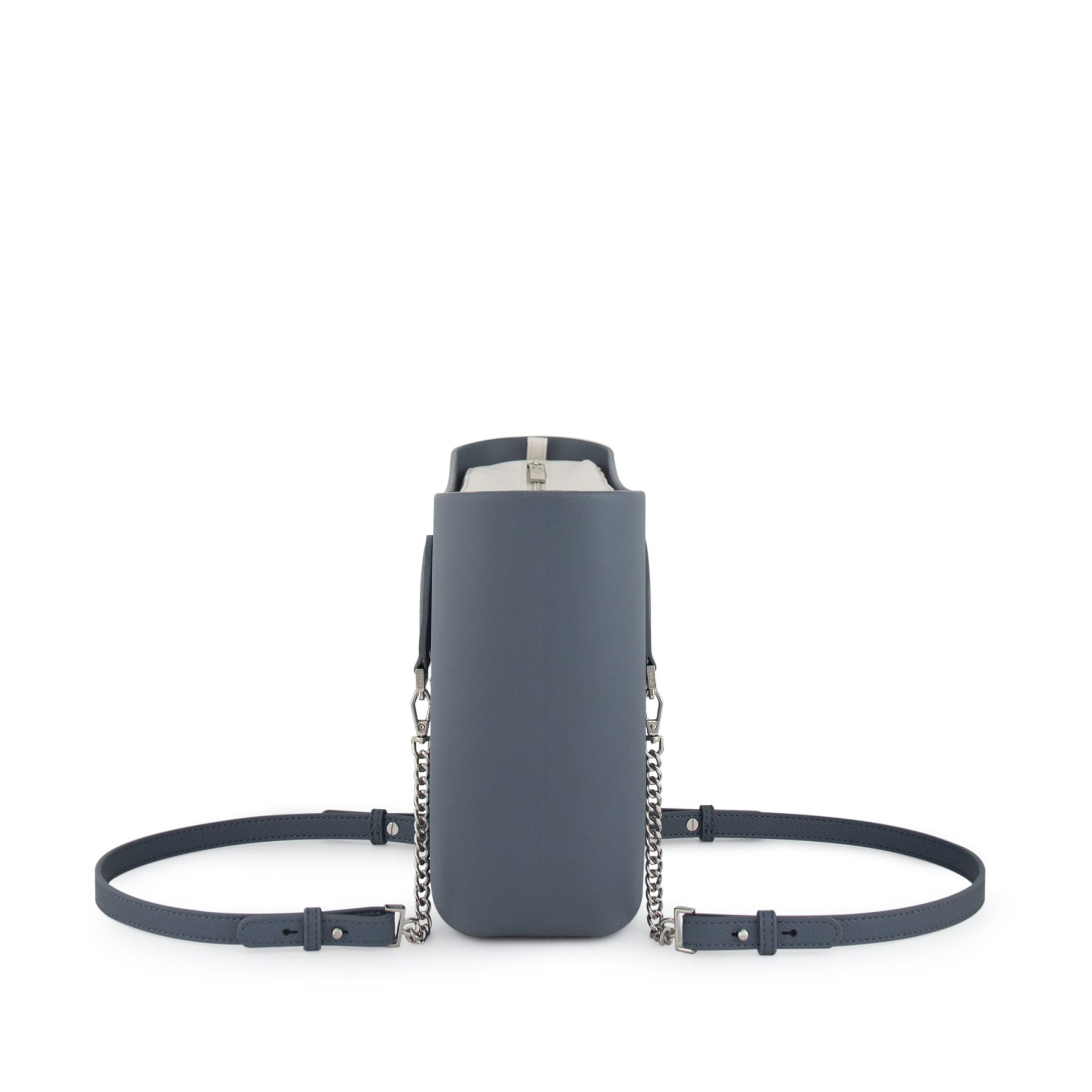 Fenn Petite Silver Chain with Silver Zip