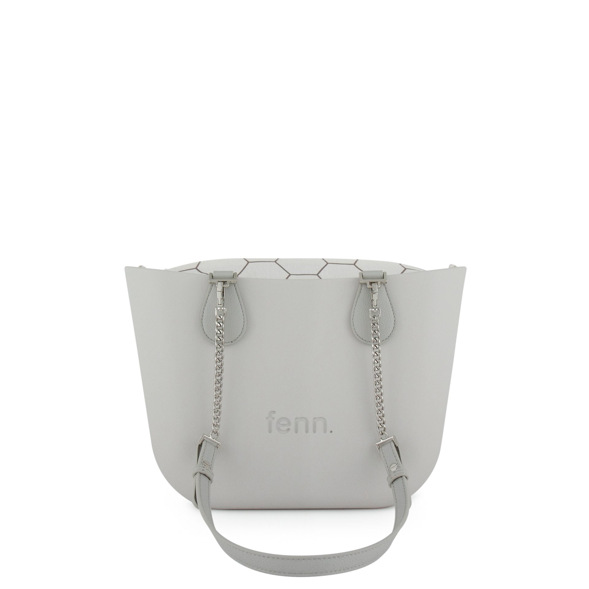 Fenn Petite Silver Chain with Silver Zip