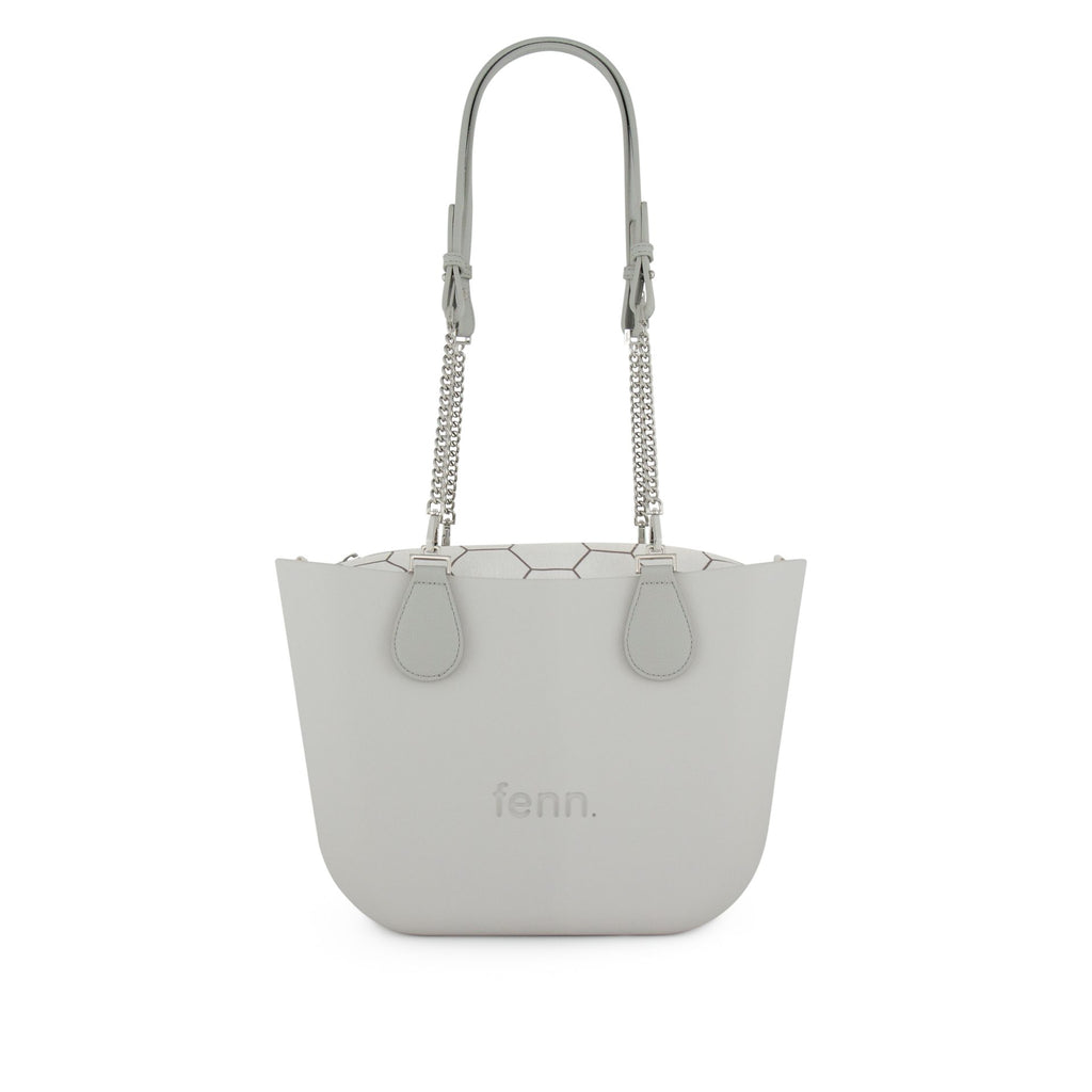 Fenn Petite Silver Chain with Silver Zip