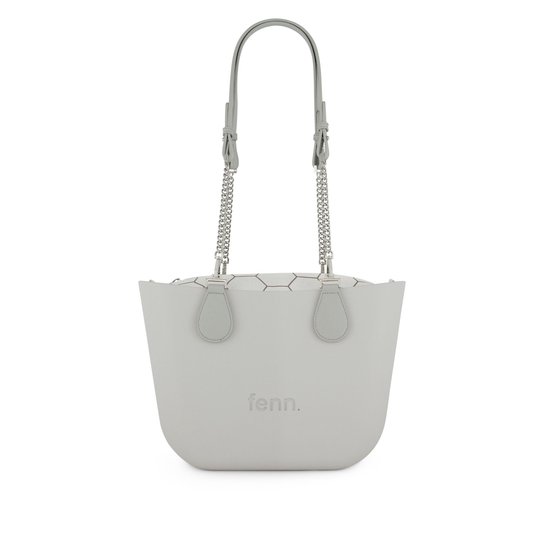 Fenn Petite Silver Chain with Silver Zip