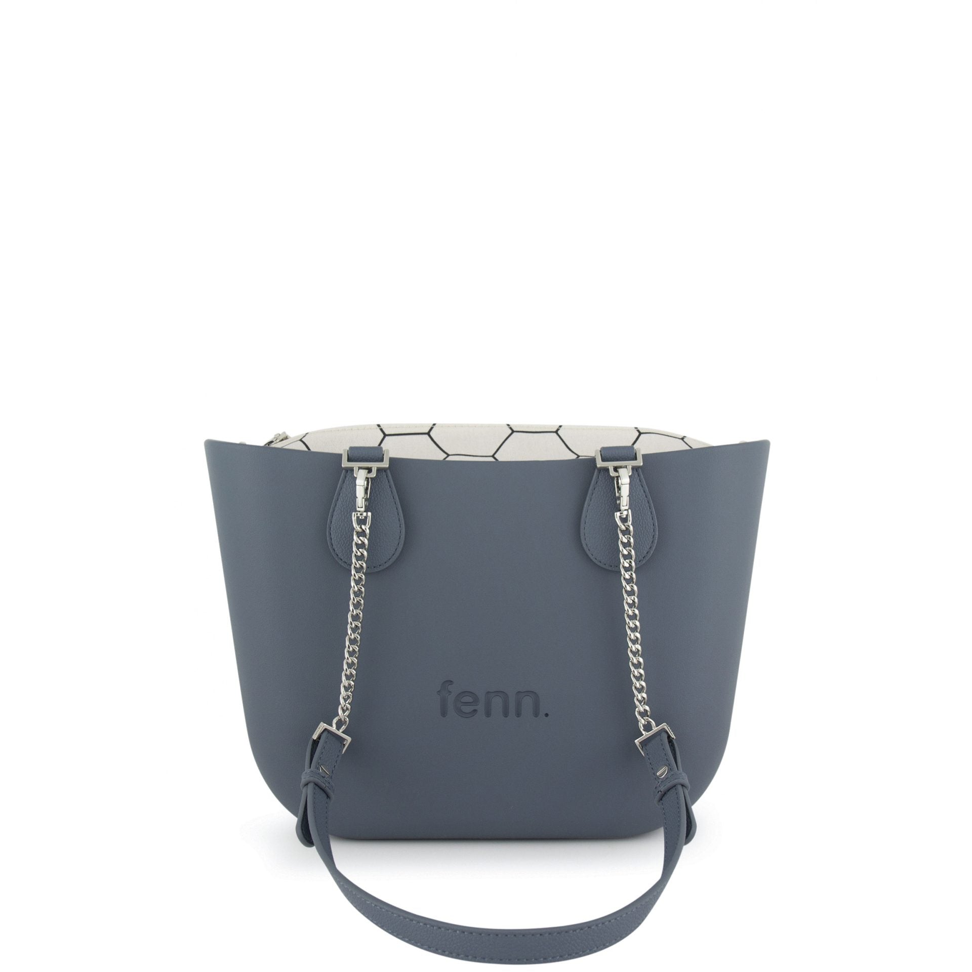 Fenn Petite Silver Chain with Silver Zip