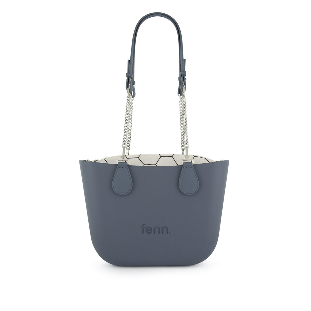 Fenn Petite Silver Chain with Silver Zip