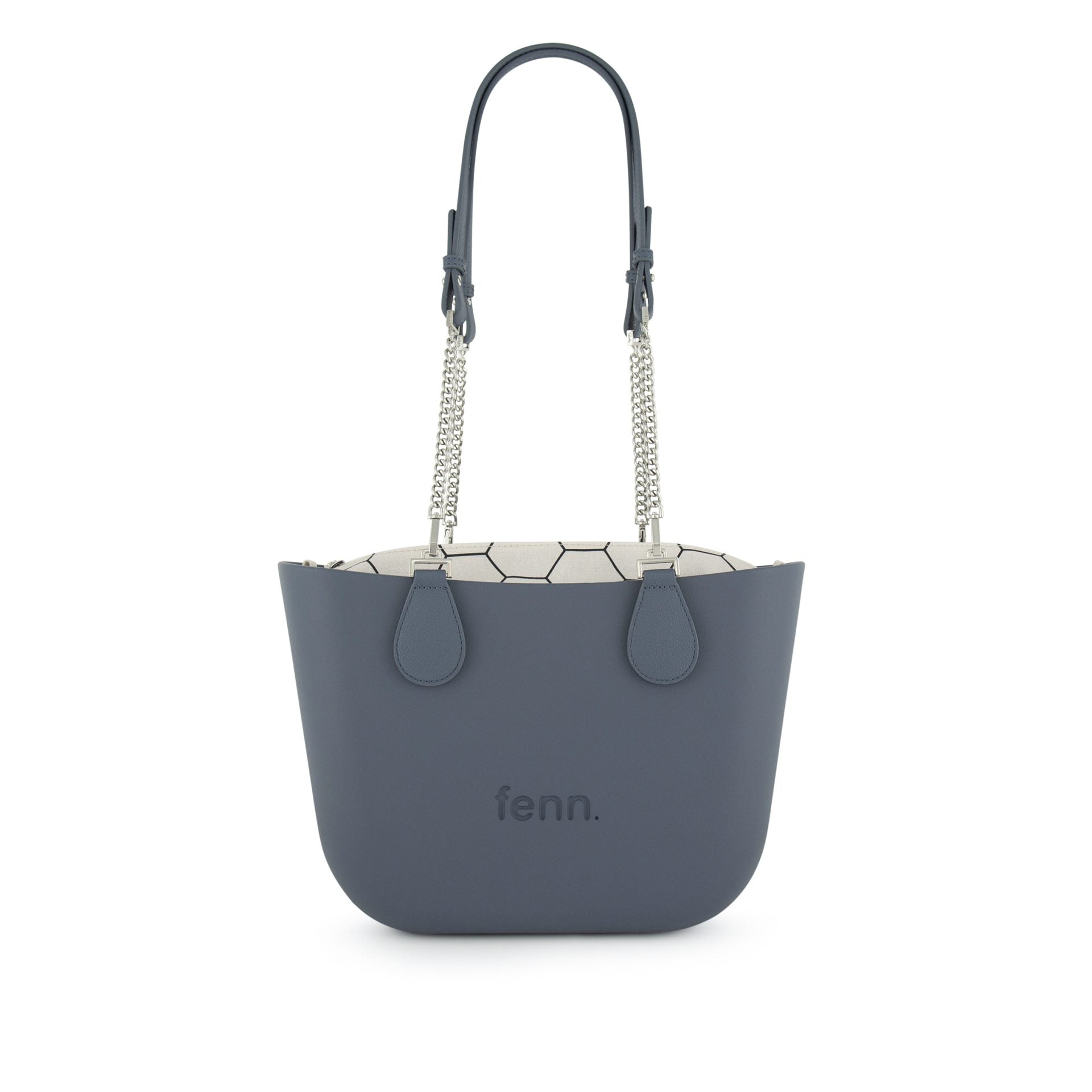 Fenn Petite Silver Chain with Silver Zip