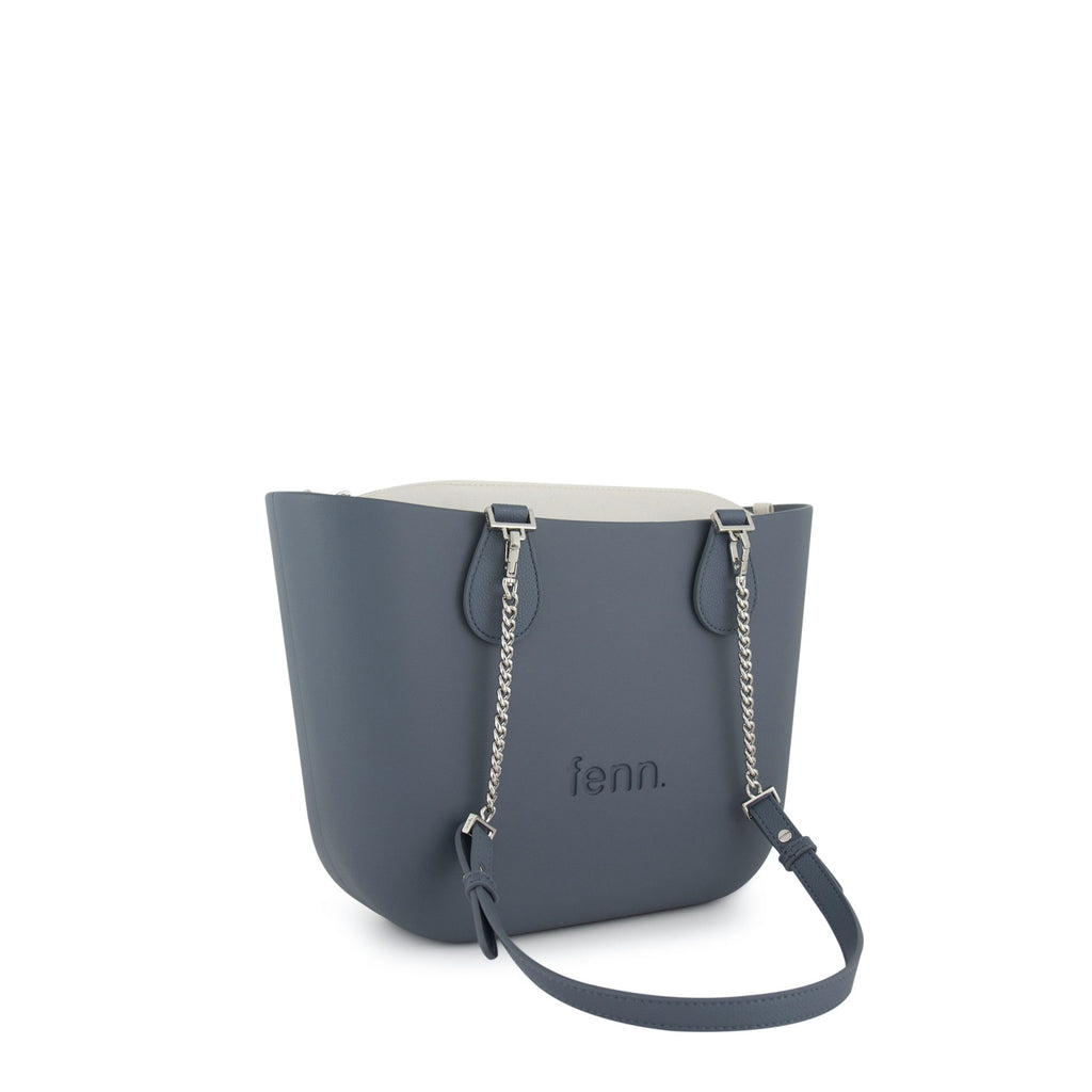 Fenn Petite Silver Chain with Silver Zip