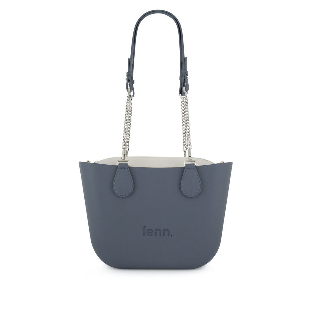 Fenn Petite Silver Chain with Silver Zip