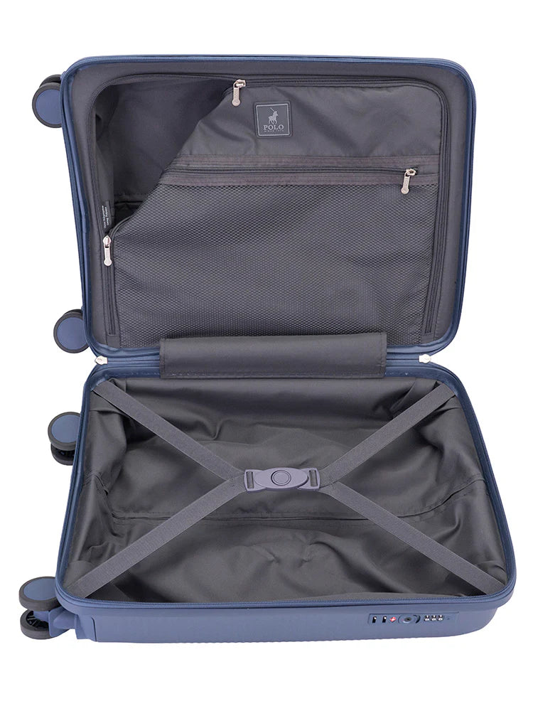 Polo Stellar 4 Wheel Carry On Trolley Case