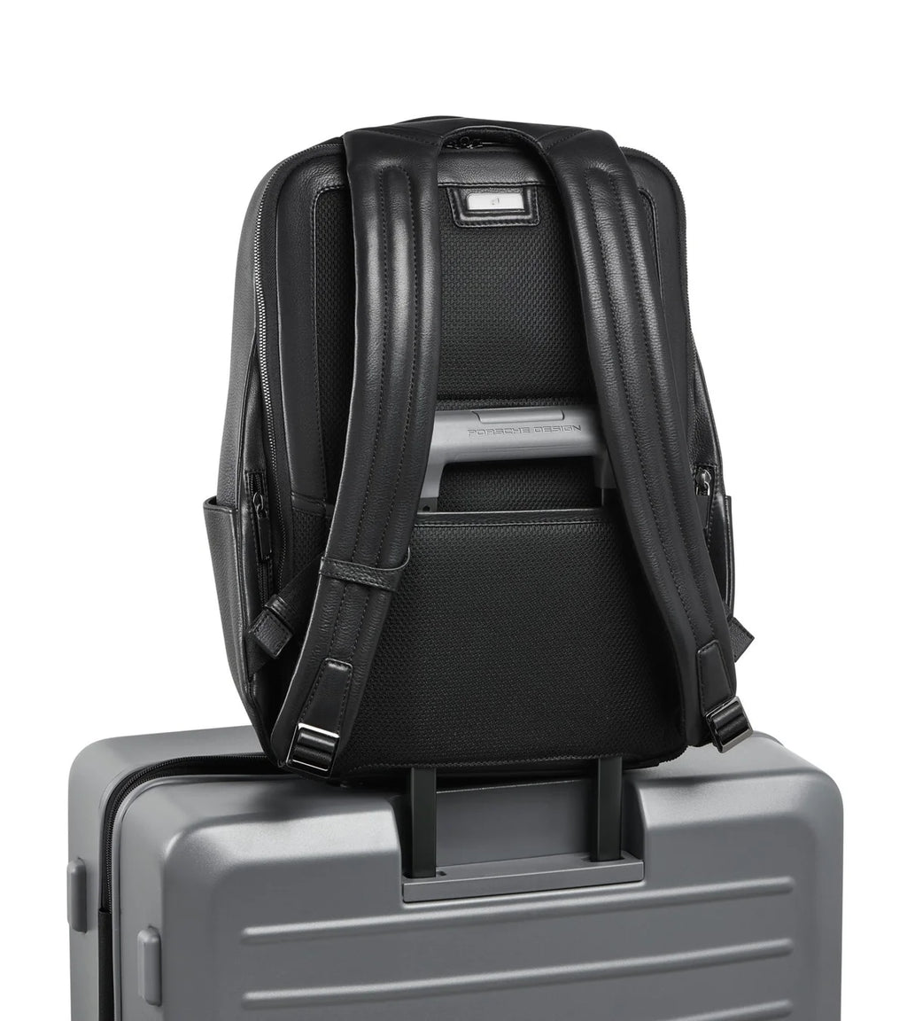 Porsche Design Roadster Leather Laptop Backpack 15″