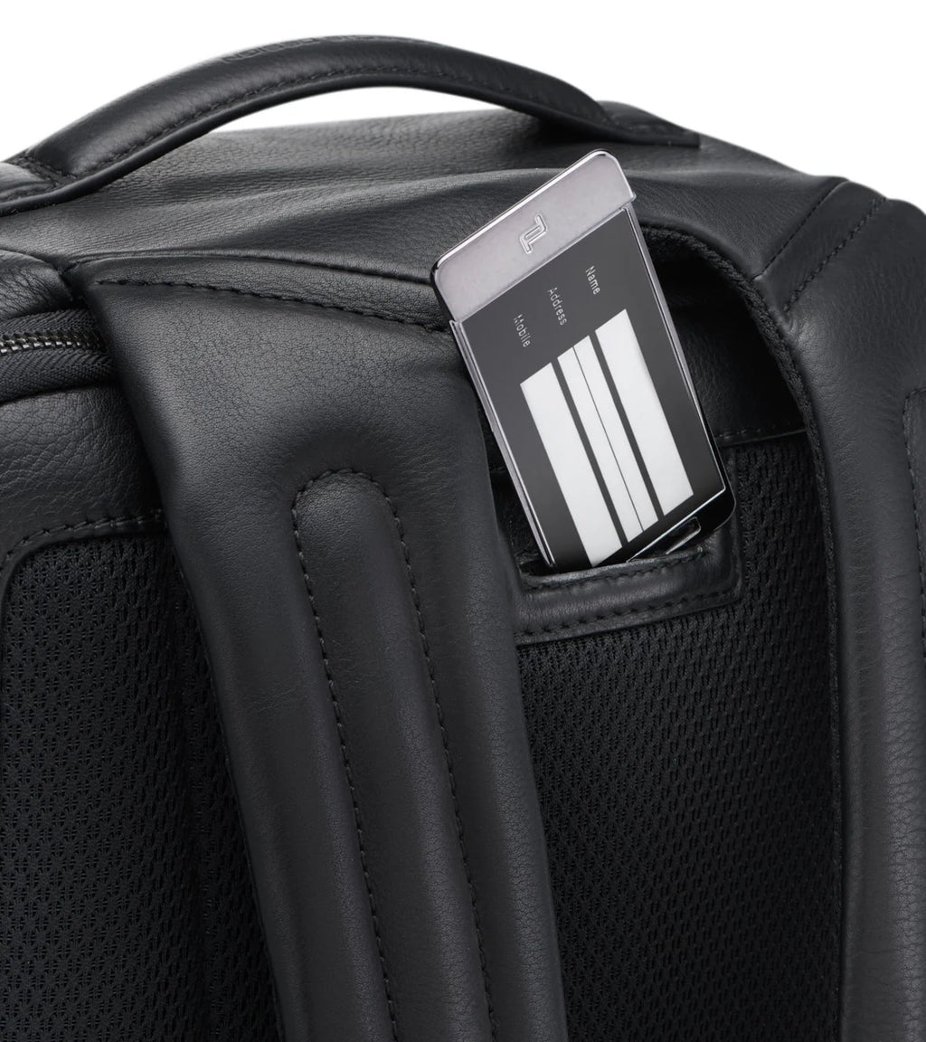 Porsche Design Roadster Leather Laptop Backpack 15″
