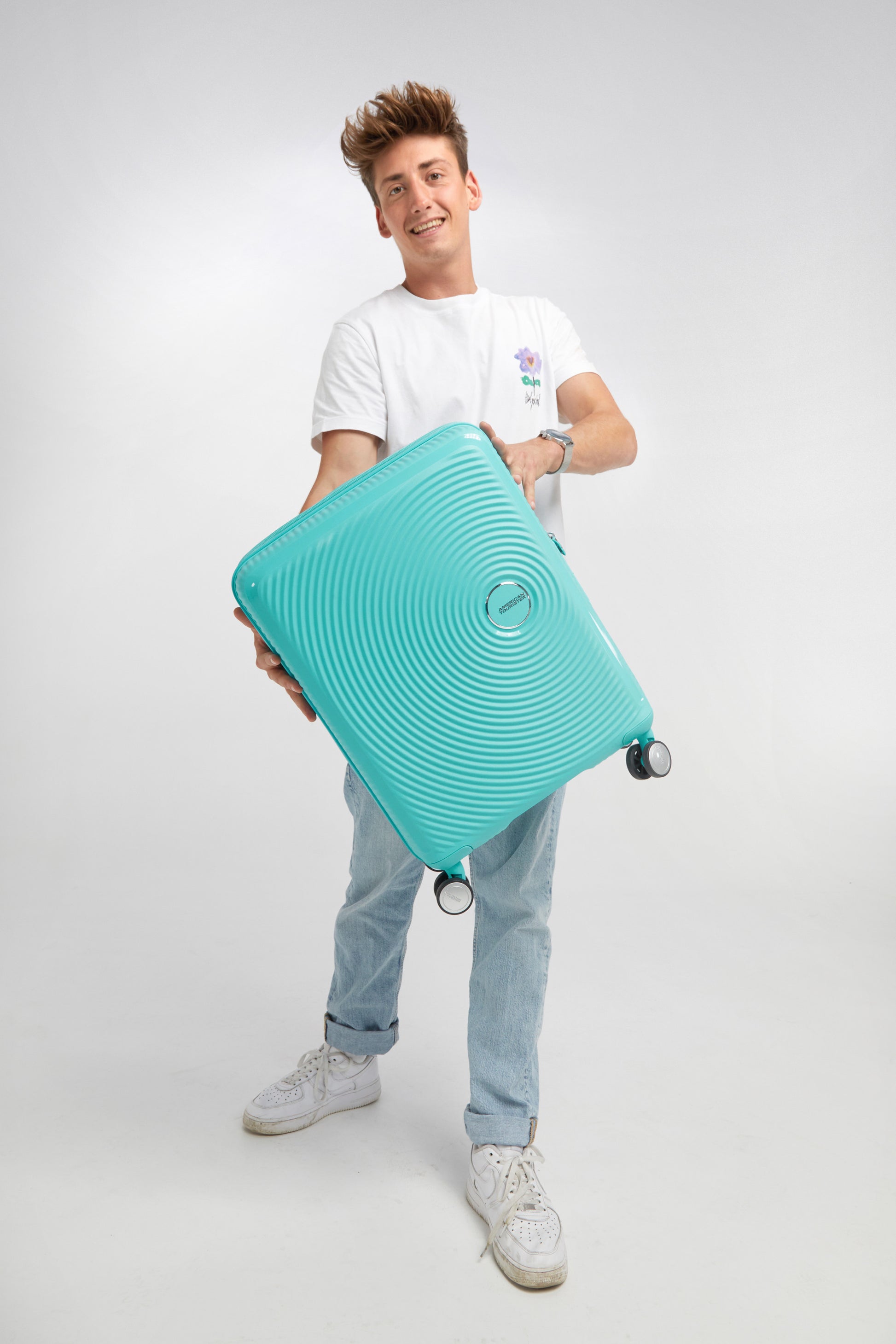 American Tourister SoundBox Spinner TSA Expandable 55cm