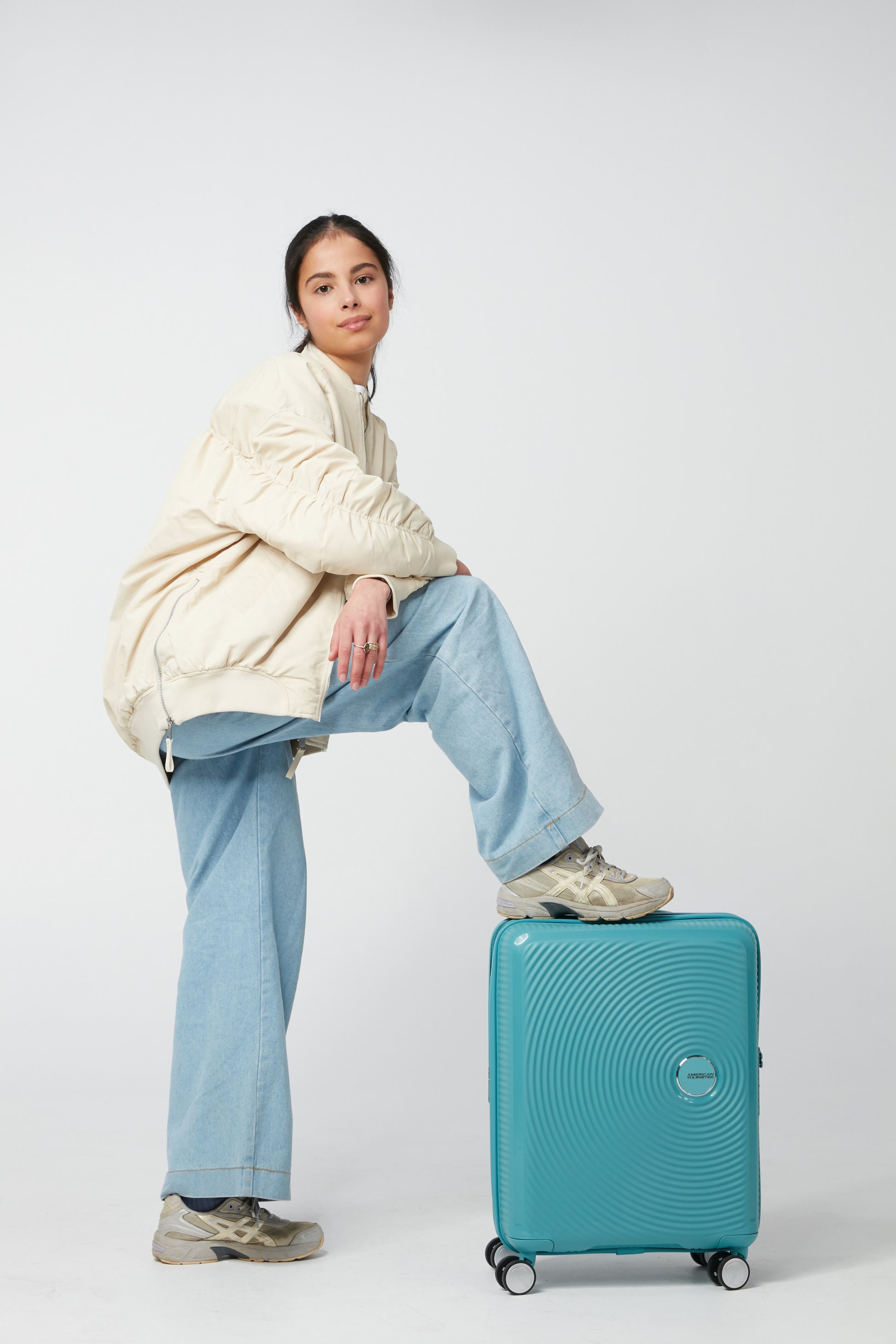 American Tourister SoundBox Spinner TSA Expandable 55cm