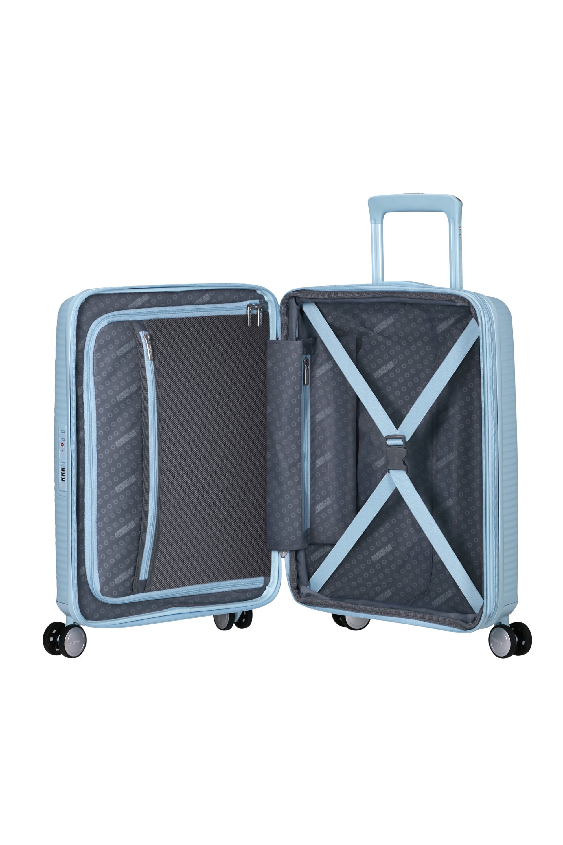 American Tourister SoundBox Spinner TSA Expandable 55cm