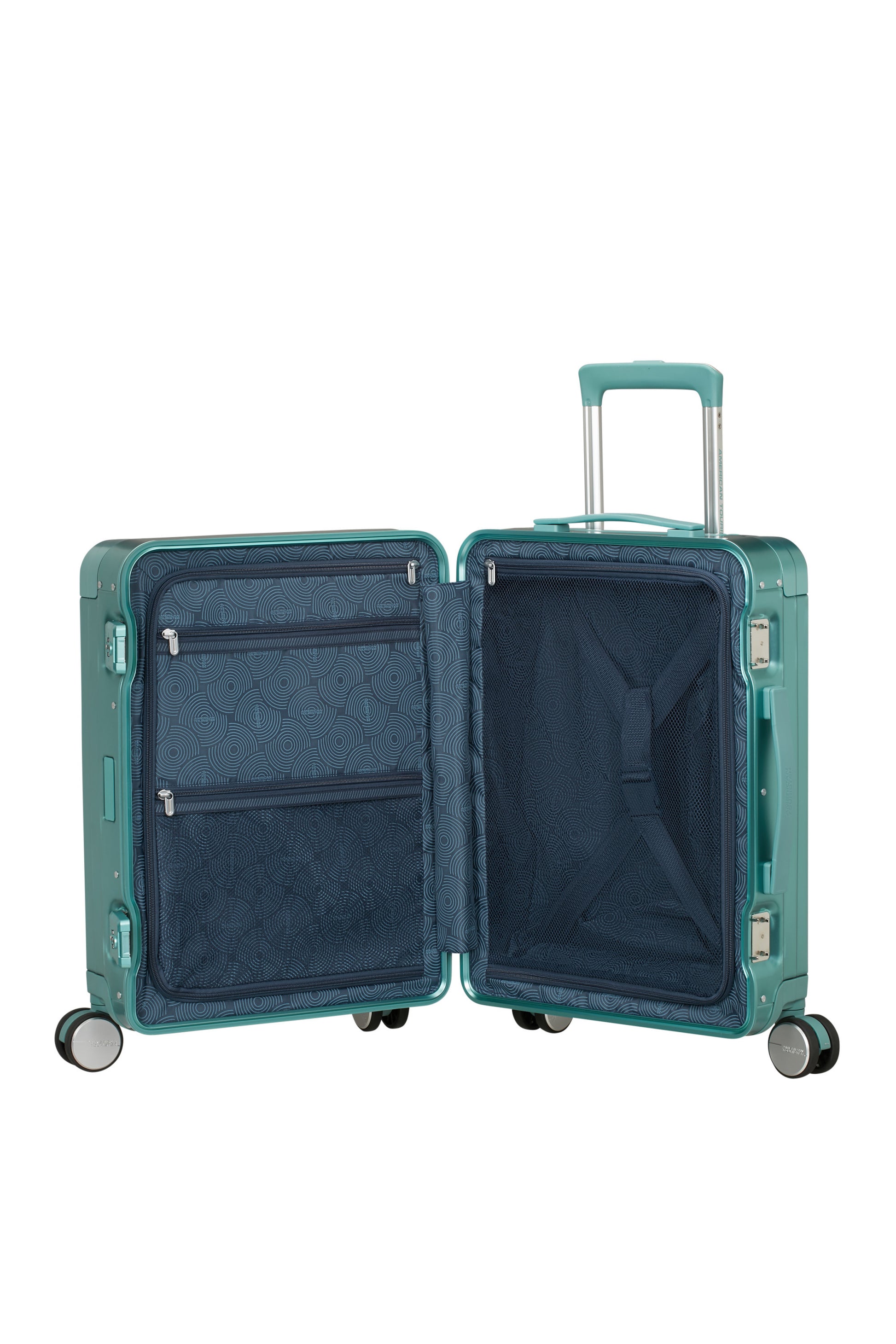 American Tourister Soundbox Alu Spinner TSA 55cm