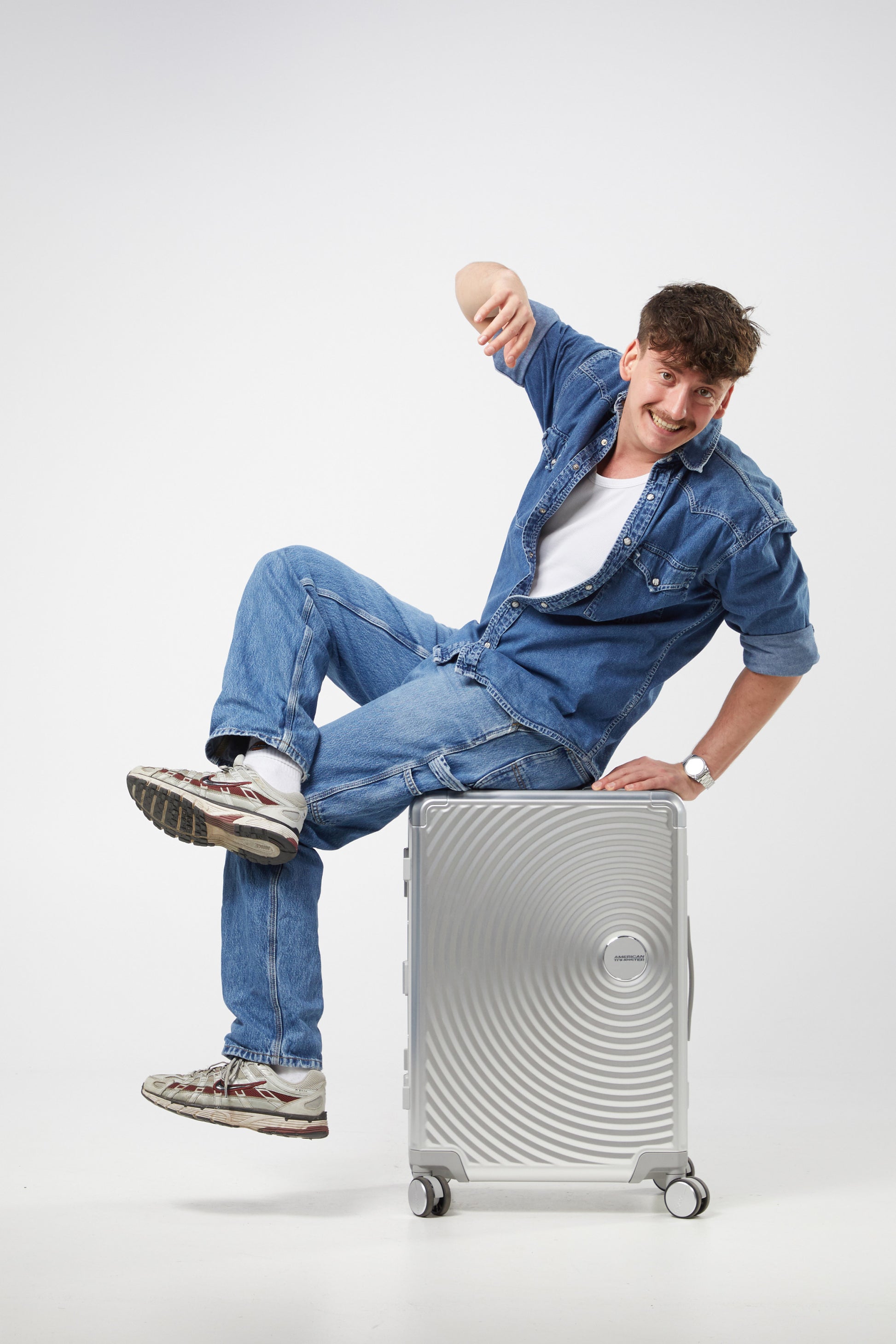 American Tourister Soundbox Alu Spinner TSA 68cm
