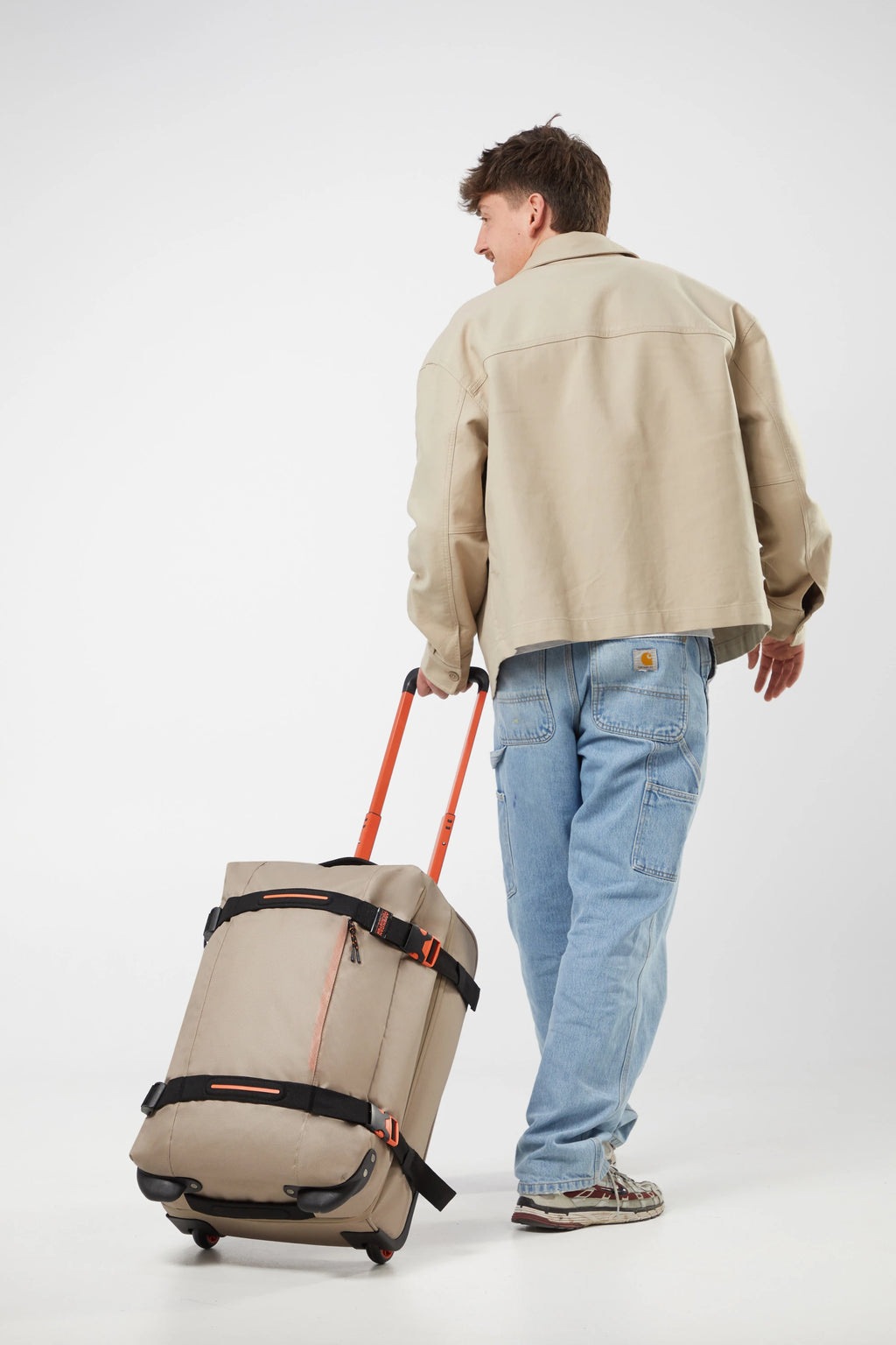 American Tourister Urban Track Duffle with Wheels Coated 55cm