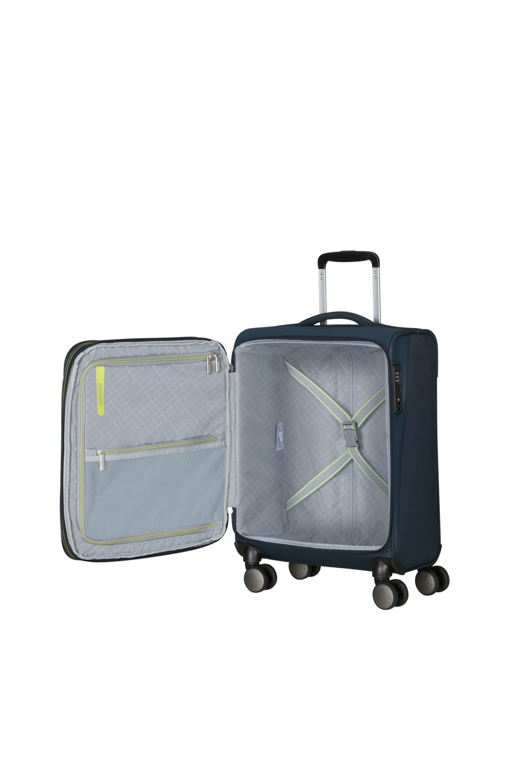 American Tourister Wanderlite Spinner Expandable 55cm