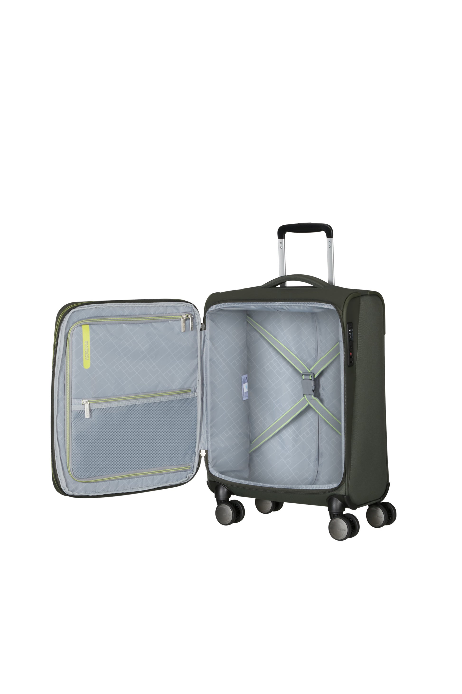 American Tourister Wanderlite Spinner Expandable 55cm