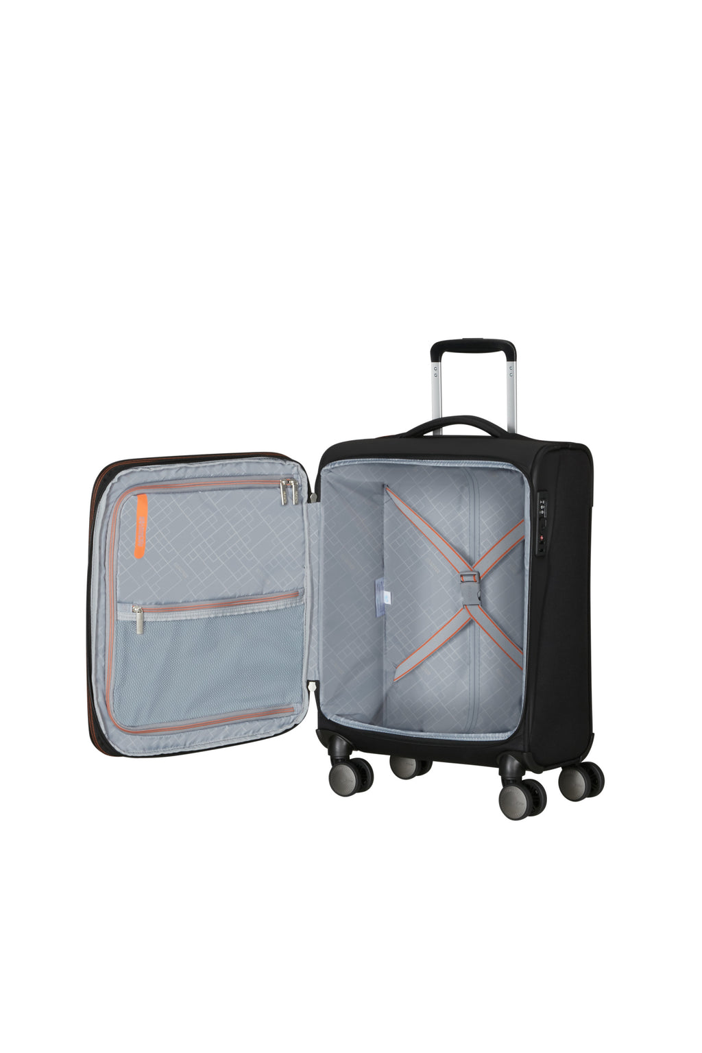 American Tourister Wanderlite Spinner Expandable 55cm