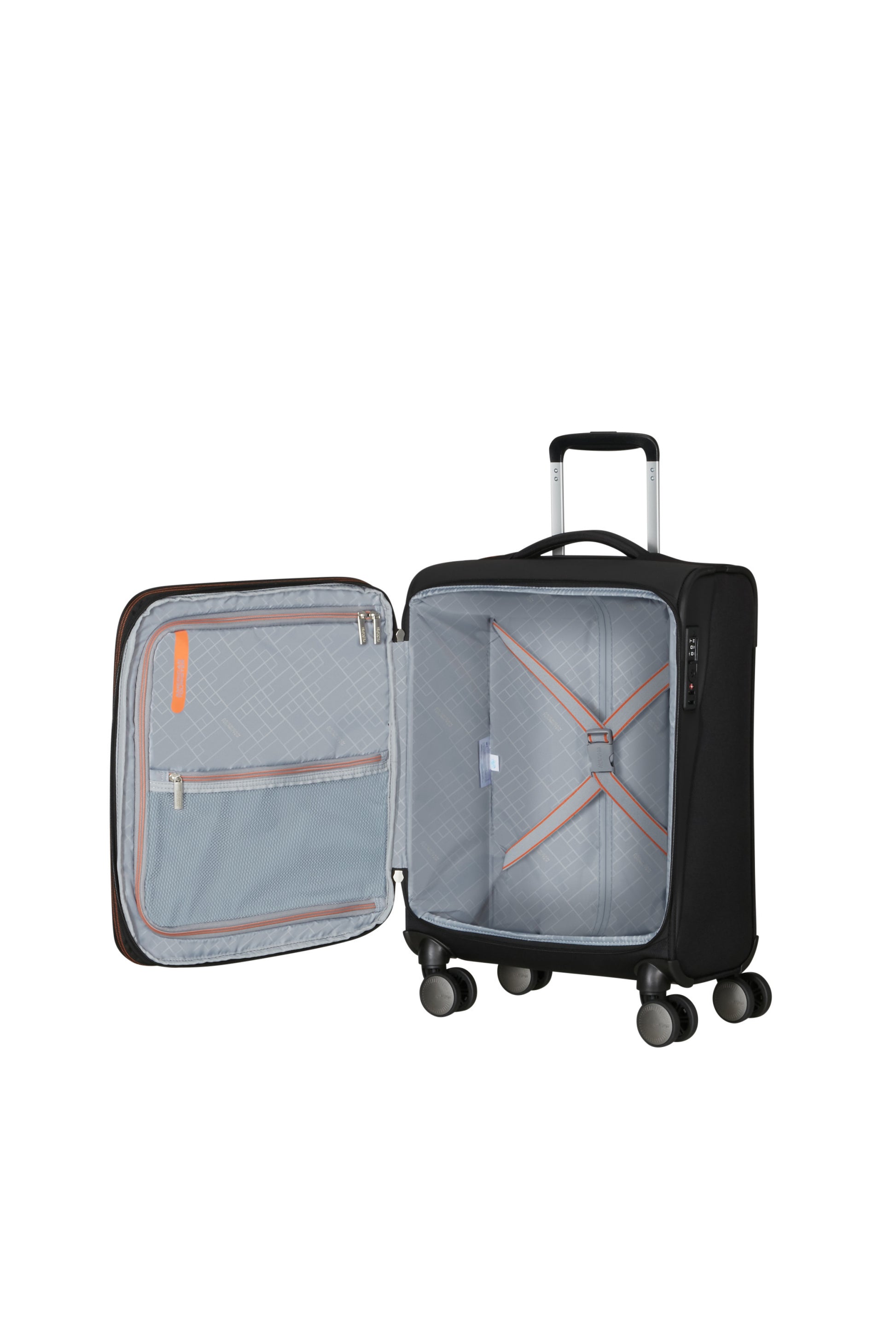American Tourister Wanderlite Spinner Expandable 55cm