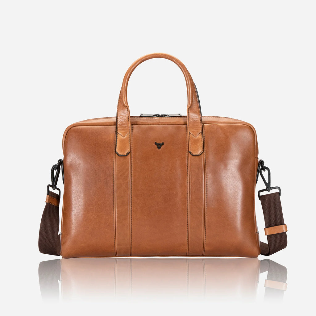 Brando Winchester 15" Slimline Leather Laptop Bag